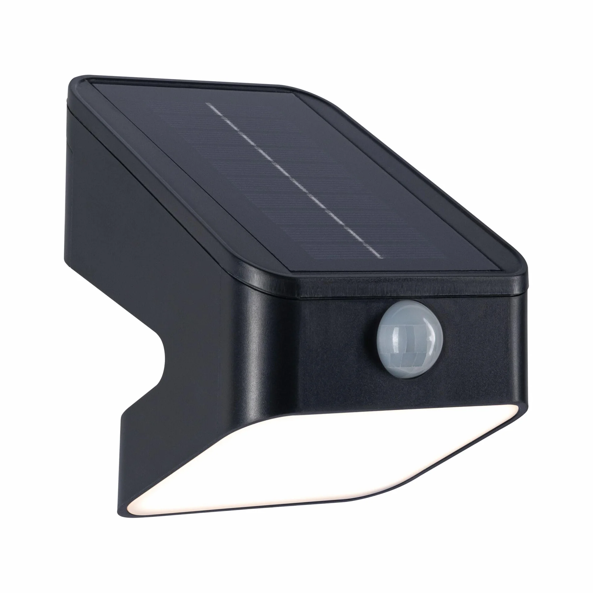 Paulmann 94608 Solarna myjka ścienna LED LeslyTwilight Controlled Motion Detector (IR) IP65Square 113x126mm3000K 5,5W 400lmantracyt plastik