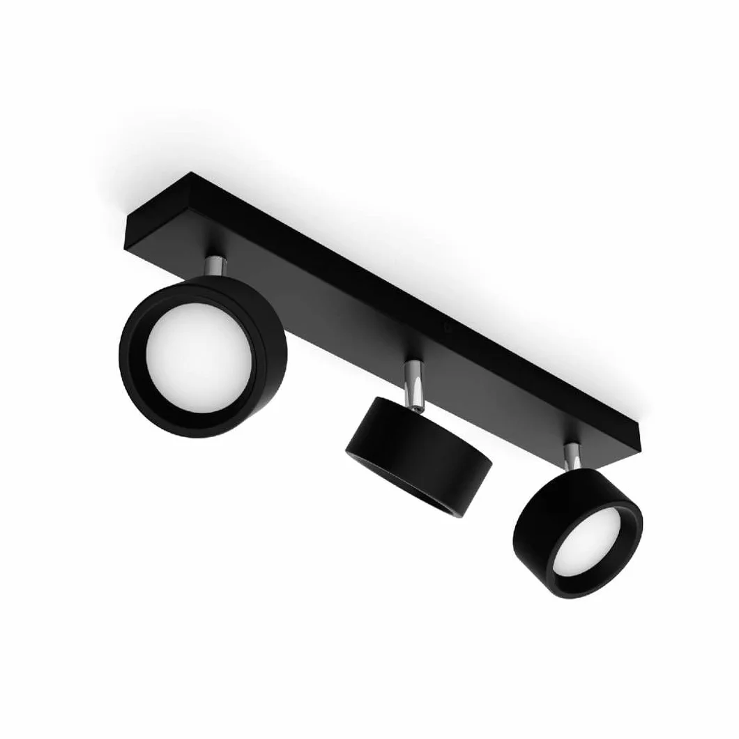 Philips Oprawa Punktowa Bracia Spot 3 x 5.5 W 2700K, Czarny