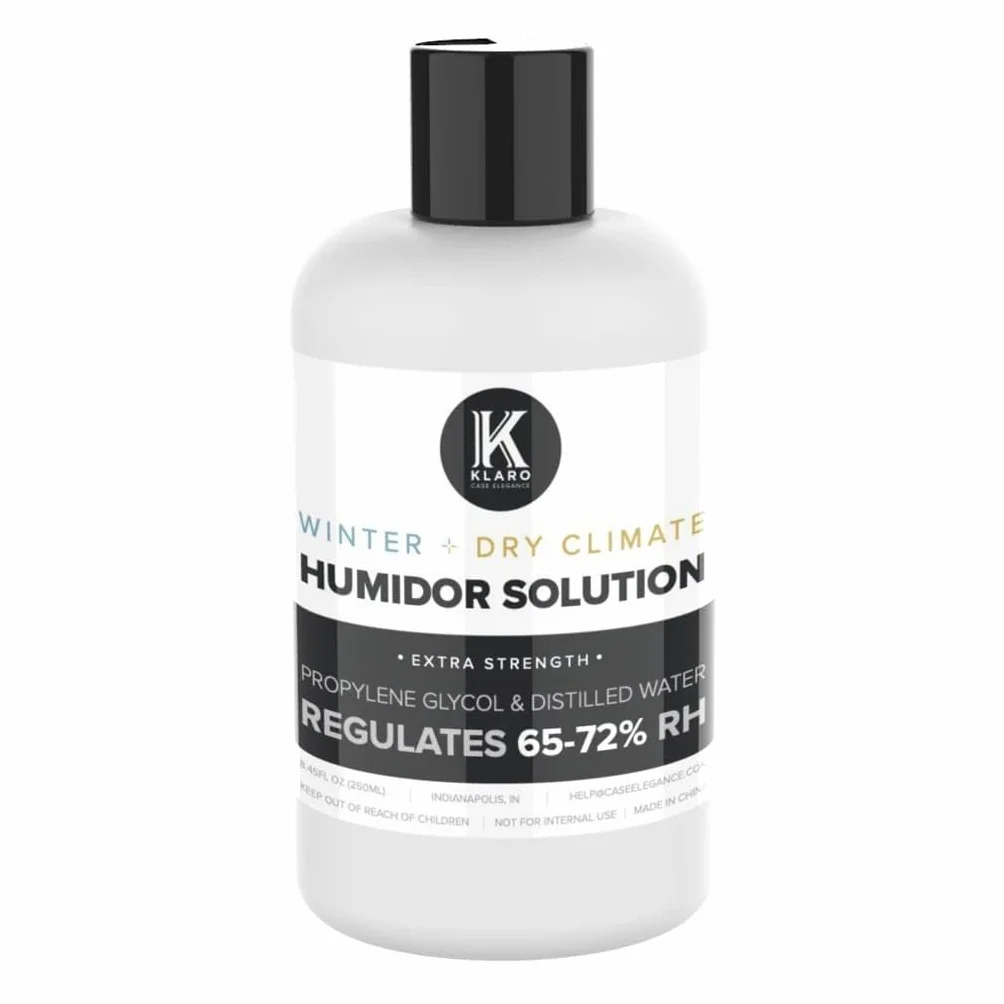 Case Elegance Klaro Humidor Solution 250 ml Winter Dry Climate