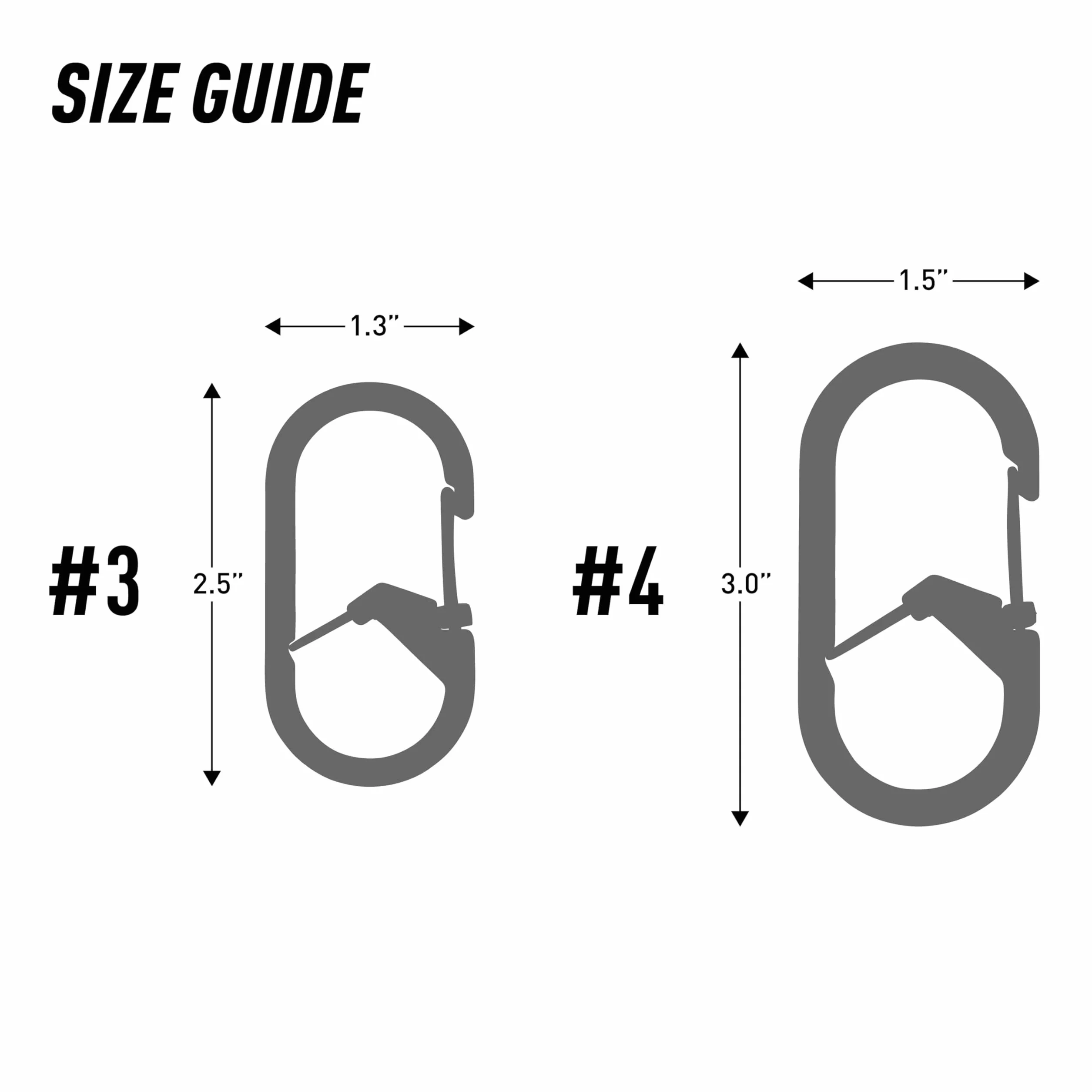Nite Ize G-Series SlideLock dwukomorowy karabińczyk ze stali nierdzewnej #3