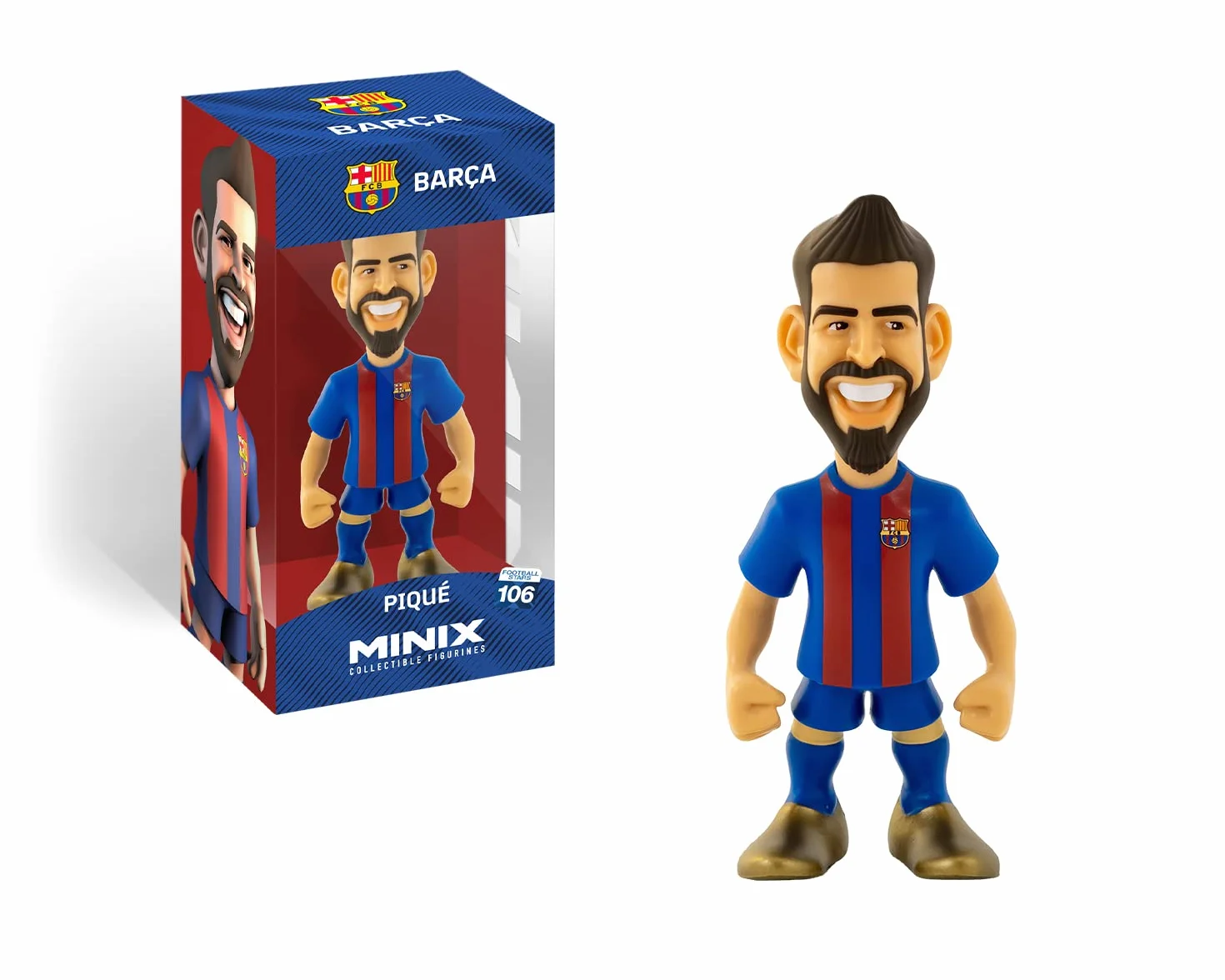 MINIX - FC Barcelona - Piqué 3 - #106 - Figurka kolekcjonerska 12cm