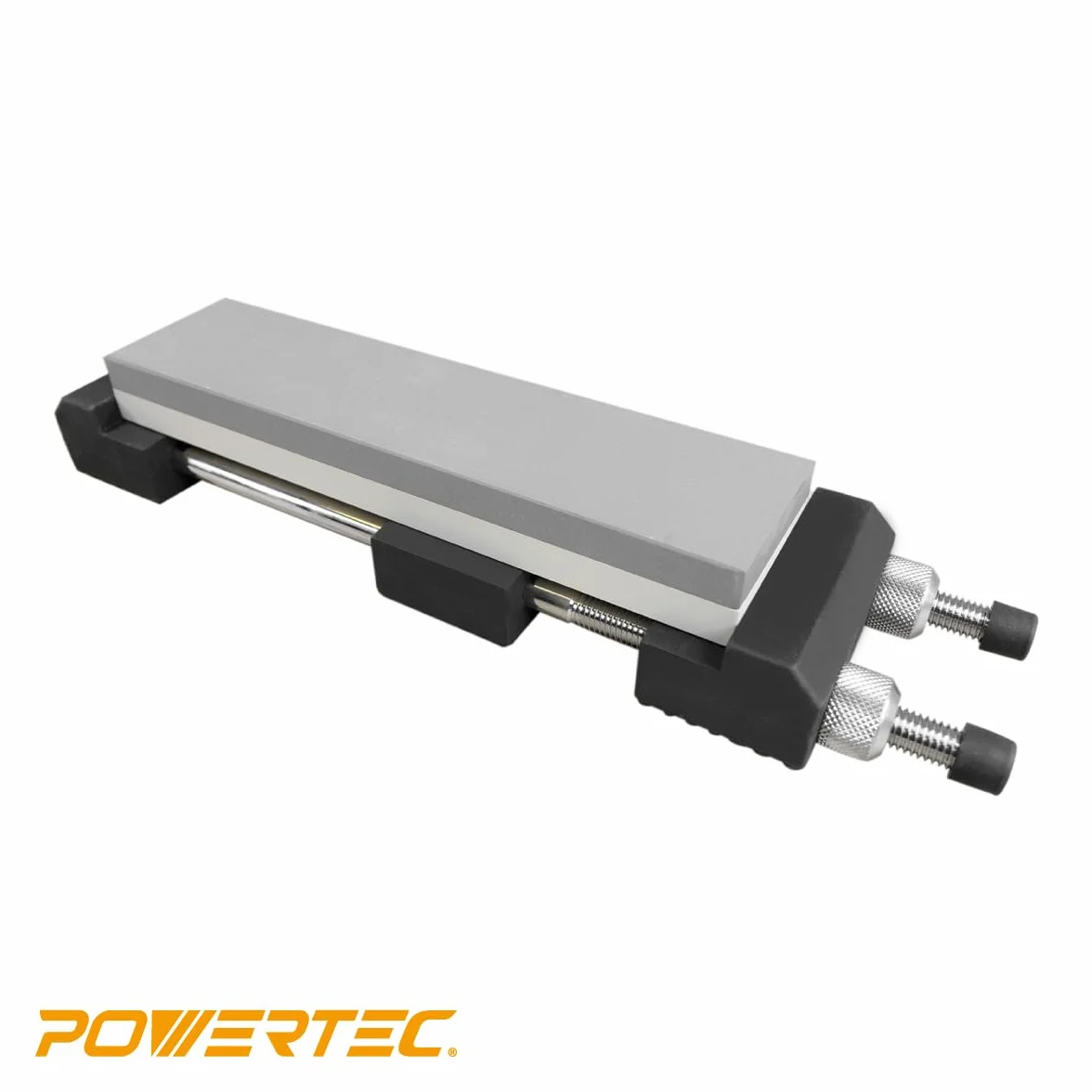 POWERTEC regulowany uchwyt do ostrzenia noży 5-23 cm antypoślizgowa gumowa podstawa