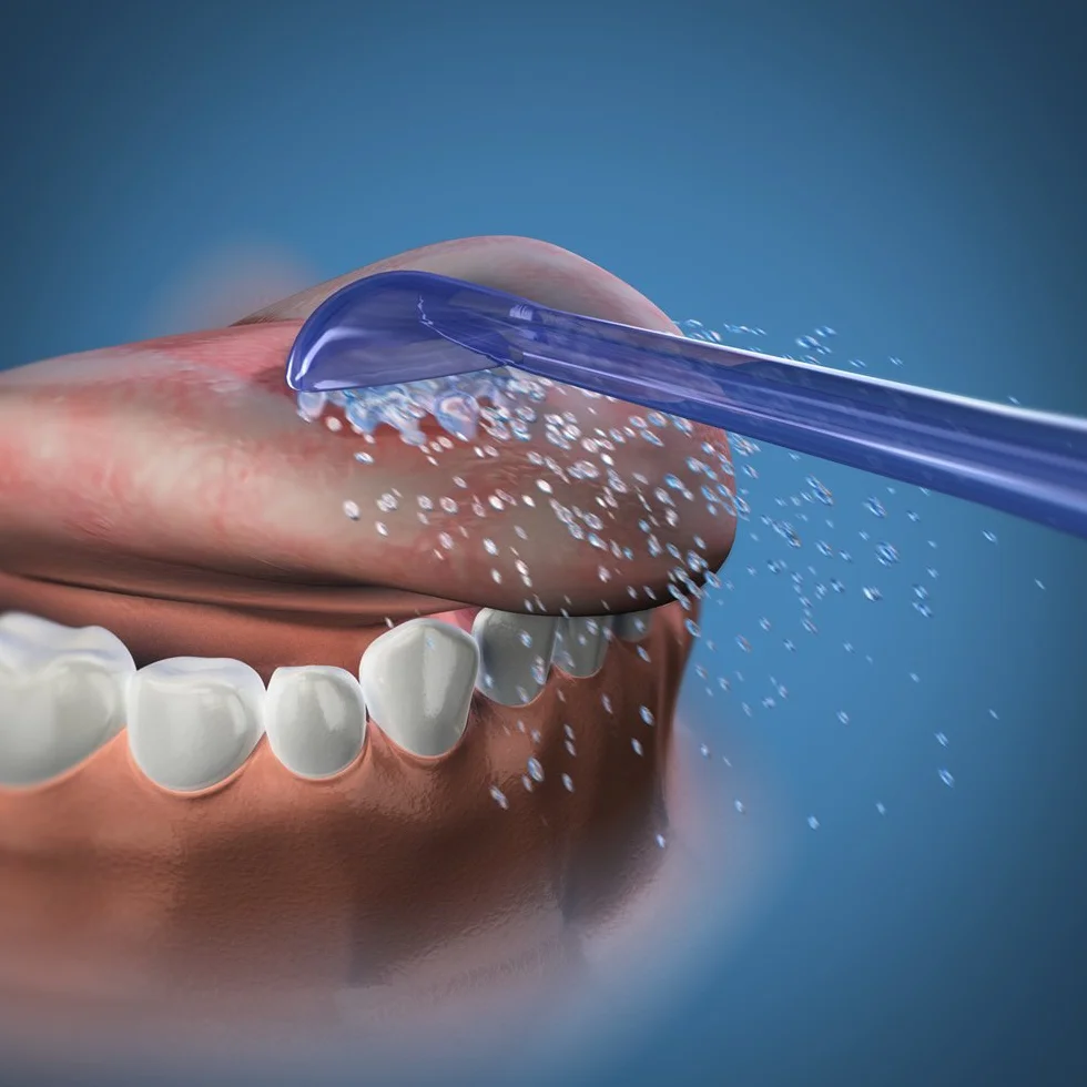 Waterpik Środek do czyszczenia języka, wymienne nakładki zapewniające świeży oddech, dwupak (TC-100E)
