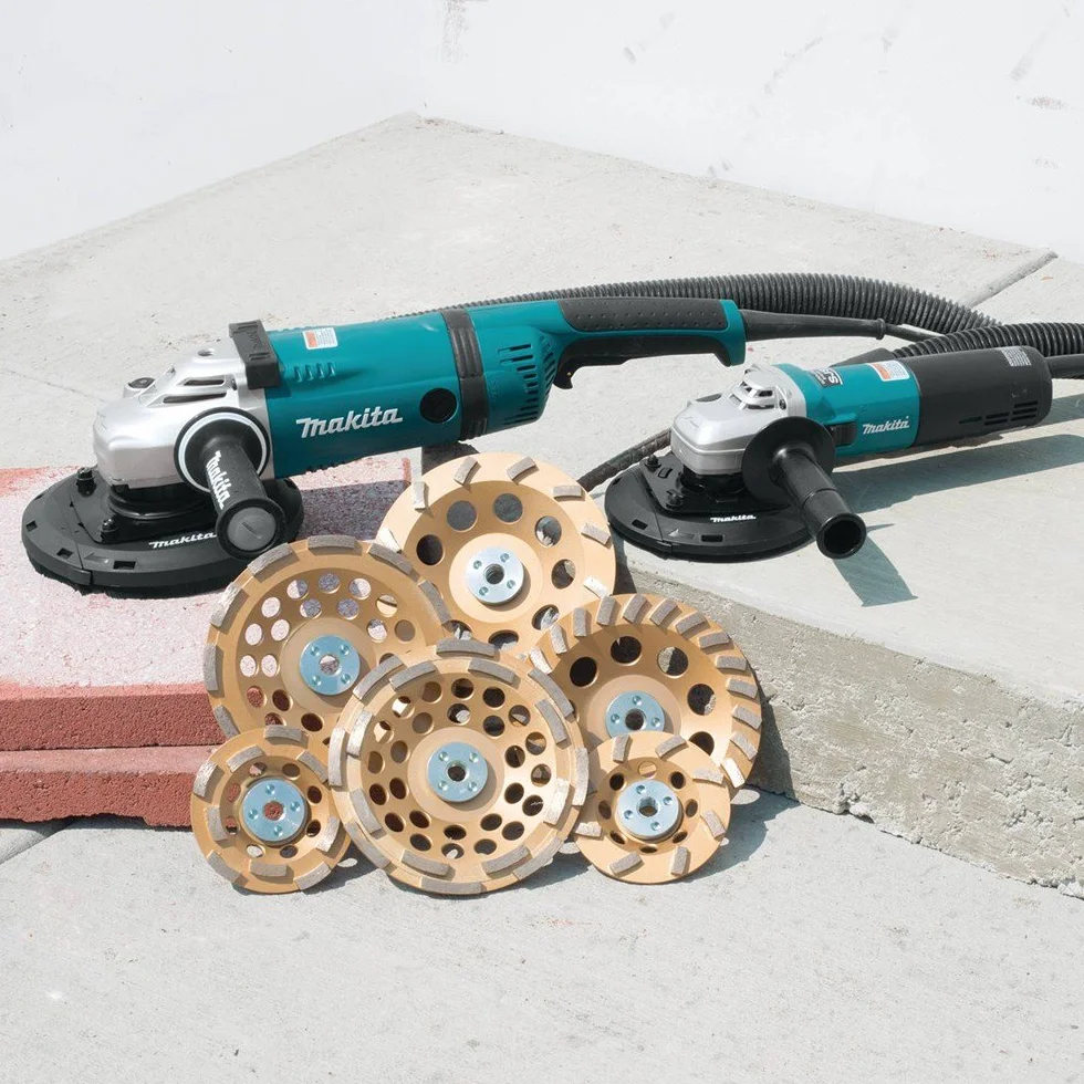 Makita A-96198 Dwurzędowe antywibracyjne diamentowe koło garnkowe, 4-1/2 przez Makita