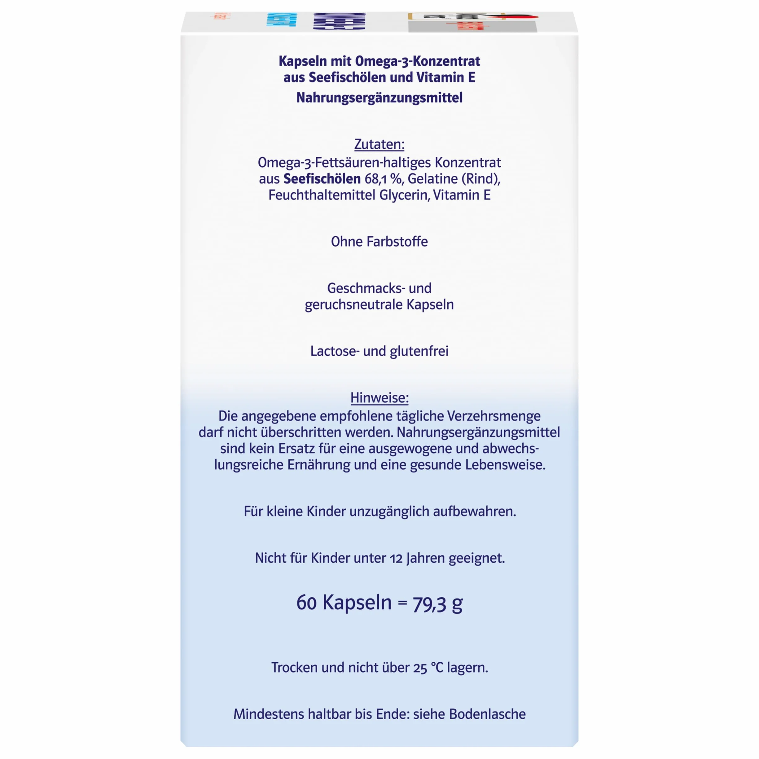 Doppelherz system OMEGA-3 KONZENTRAT, 60 kapsułki