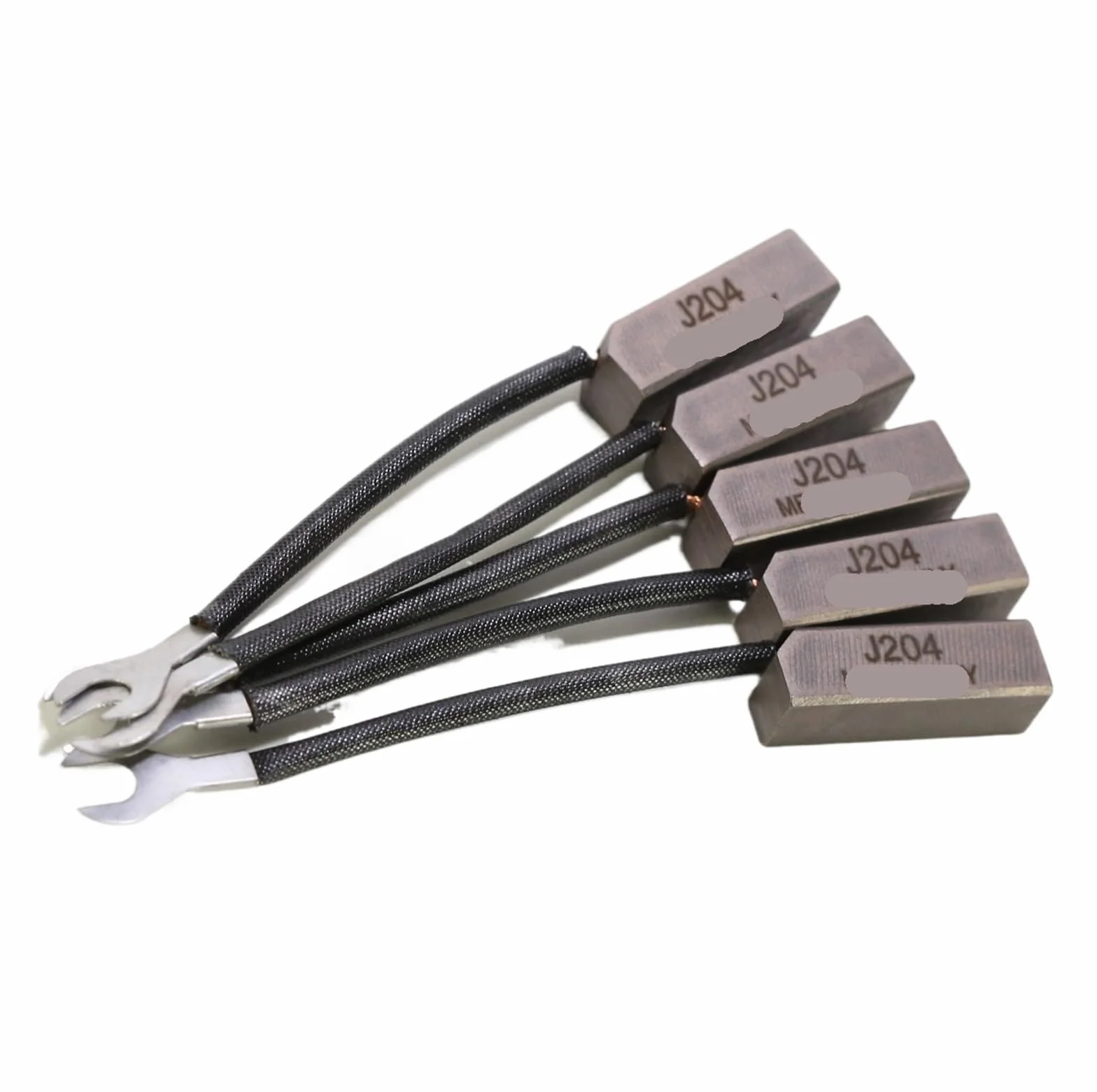 10 szt. Szczotka węglowa do generatora J204 12,5 x 12,5 x 35 / 40 / 32 / 50 mm wałek uziemiający silnik wysokiego napięcia szczotka Z2 (12,5 x 12,5 x 35)