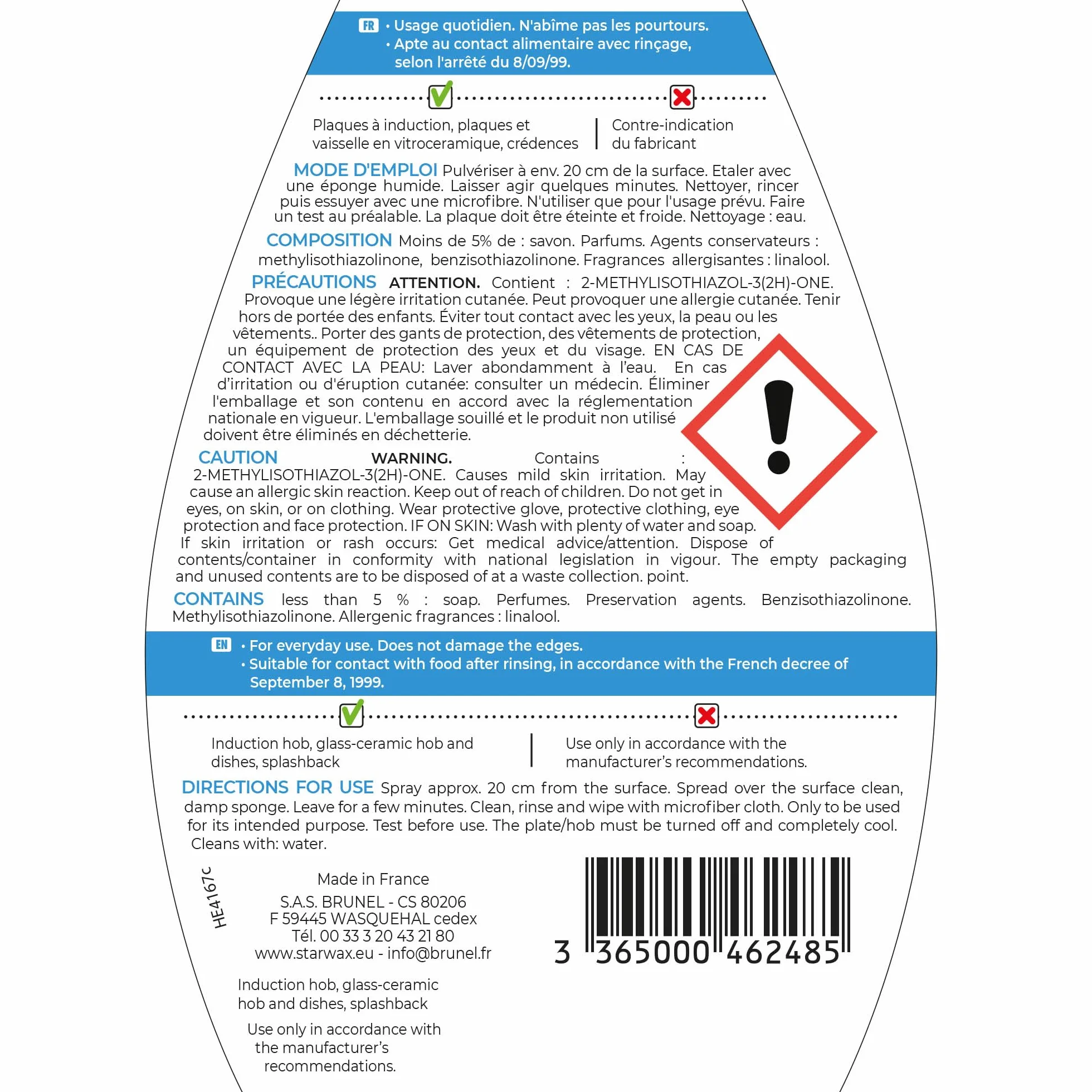 Starwax Środek Czyszczący, 500 ml