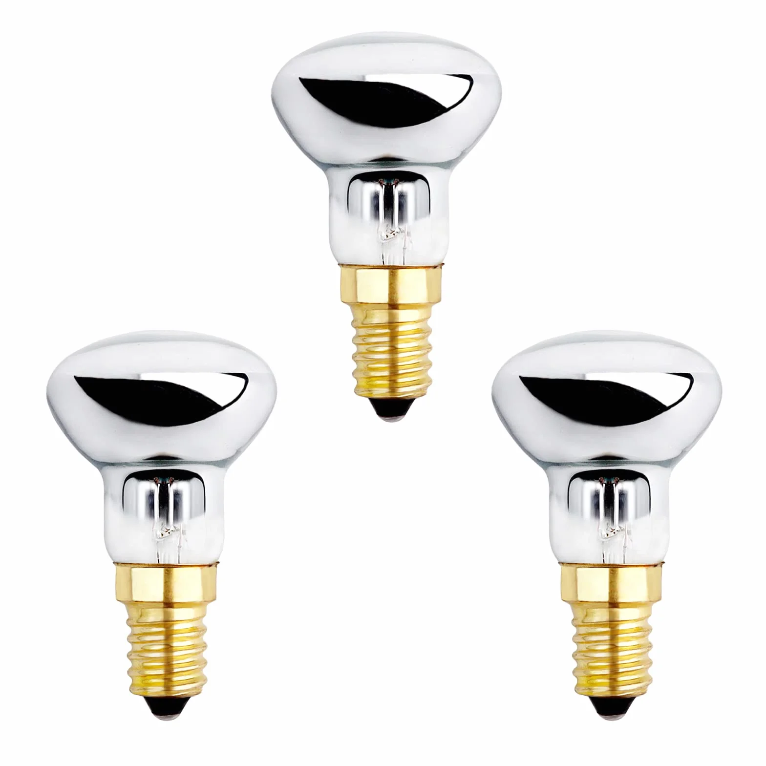 Akynite Żarówka lawowa, E14 R39, 25 W, ściemniana, ciepła biel 2600 K, 250 lm, lampa reflektorowa, filament z małą oprawką, AC 220 V, zamiennik żarówki do lampy lawowej, 3 sztuki