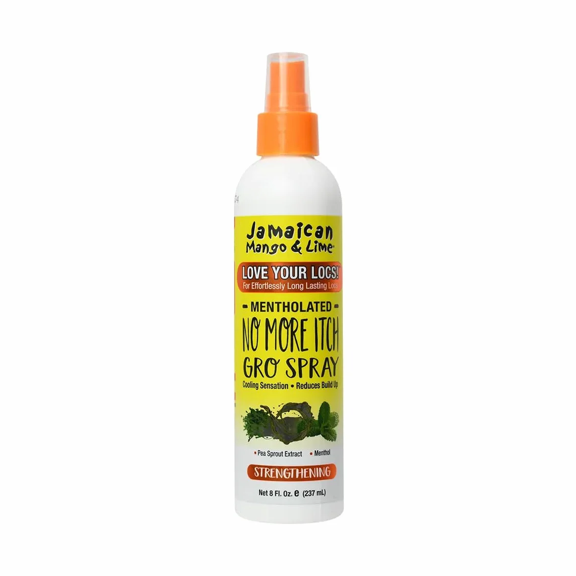 Jamaican Mango & Lime No More Itch Spray 8 Oz Mentholated