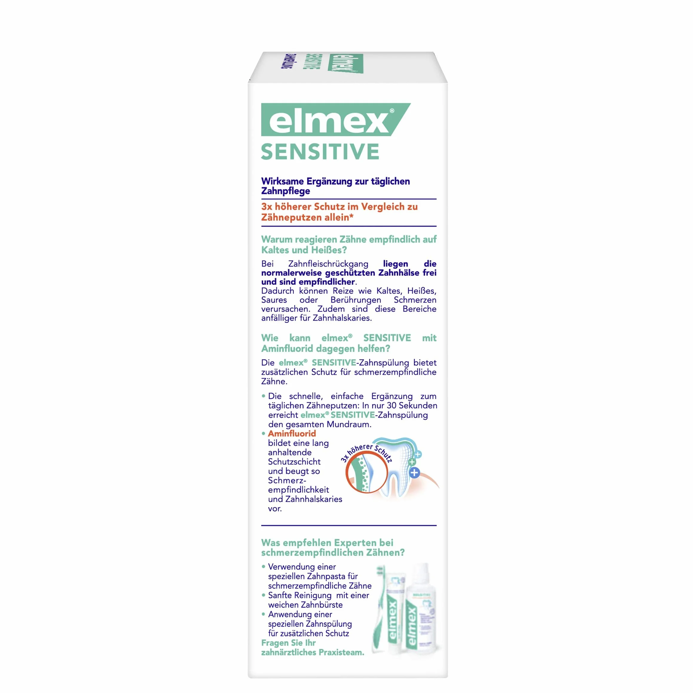 Elmex PL07254A Płyn do Płukania Jamy Ustnej, 100 ml