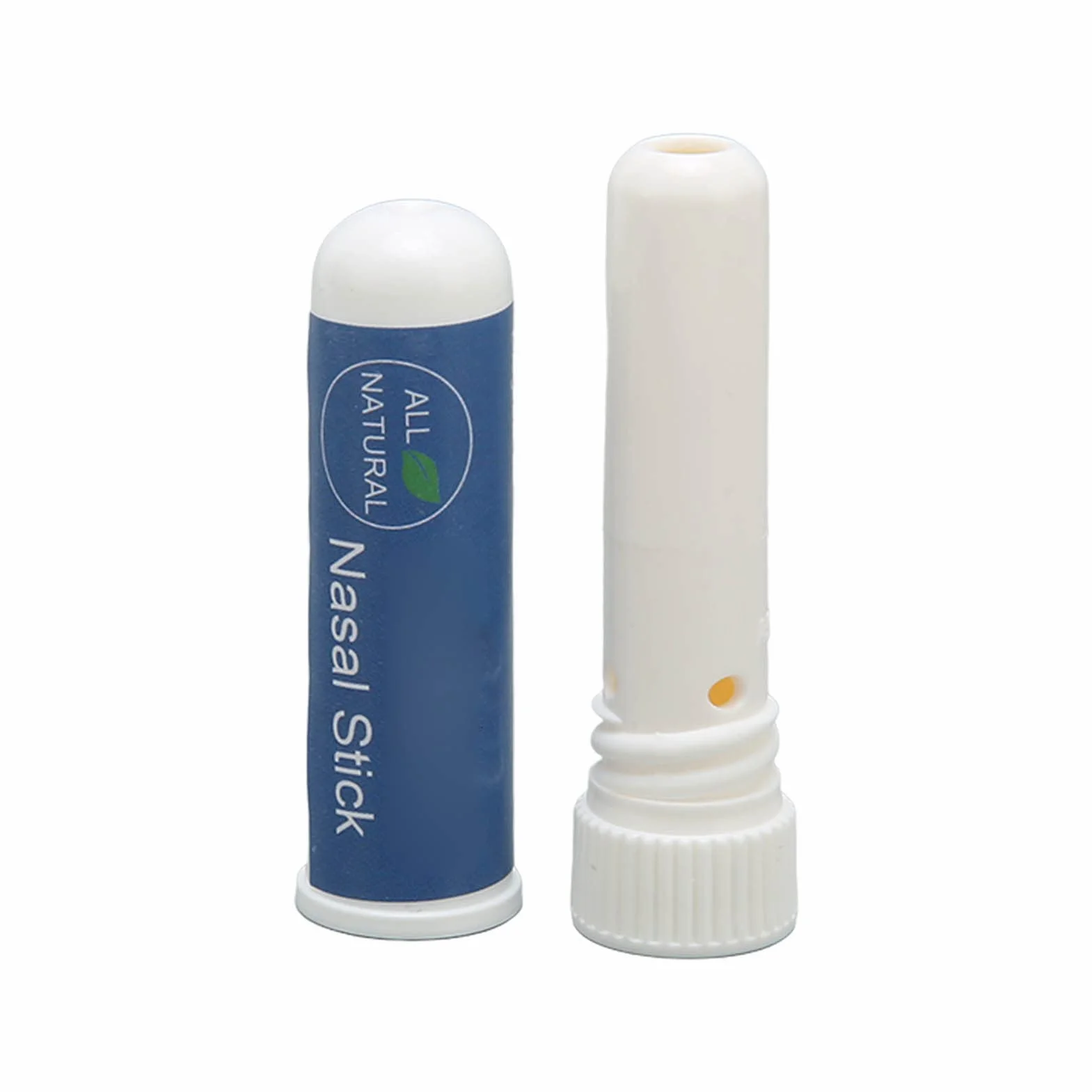 Nose Stick 2 Pack 1G Inhalatory do Nosa Odświeżanie Łagodzi Przekrwienie Wyszczuplanie Ciała Ziołowy Inhalator do Nosa Pomaga usunąć Przekrwienie Zwiększa ostrość Biały