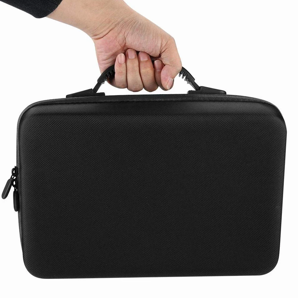 Torba do przenoszenia olejków eterycznych 60 butelek Twarda skorupa Organizer czarna