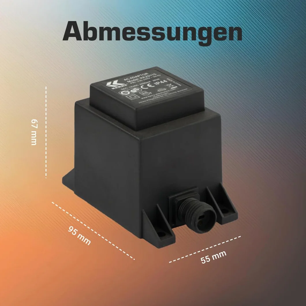 Kerry Electronics Transformator IP44 30 VA 12 V AC/AC zasilacz