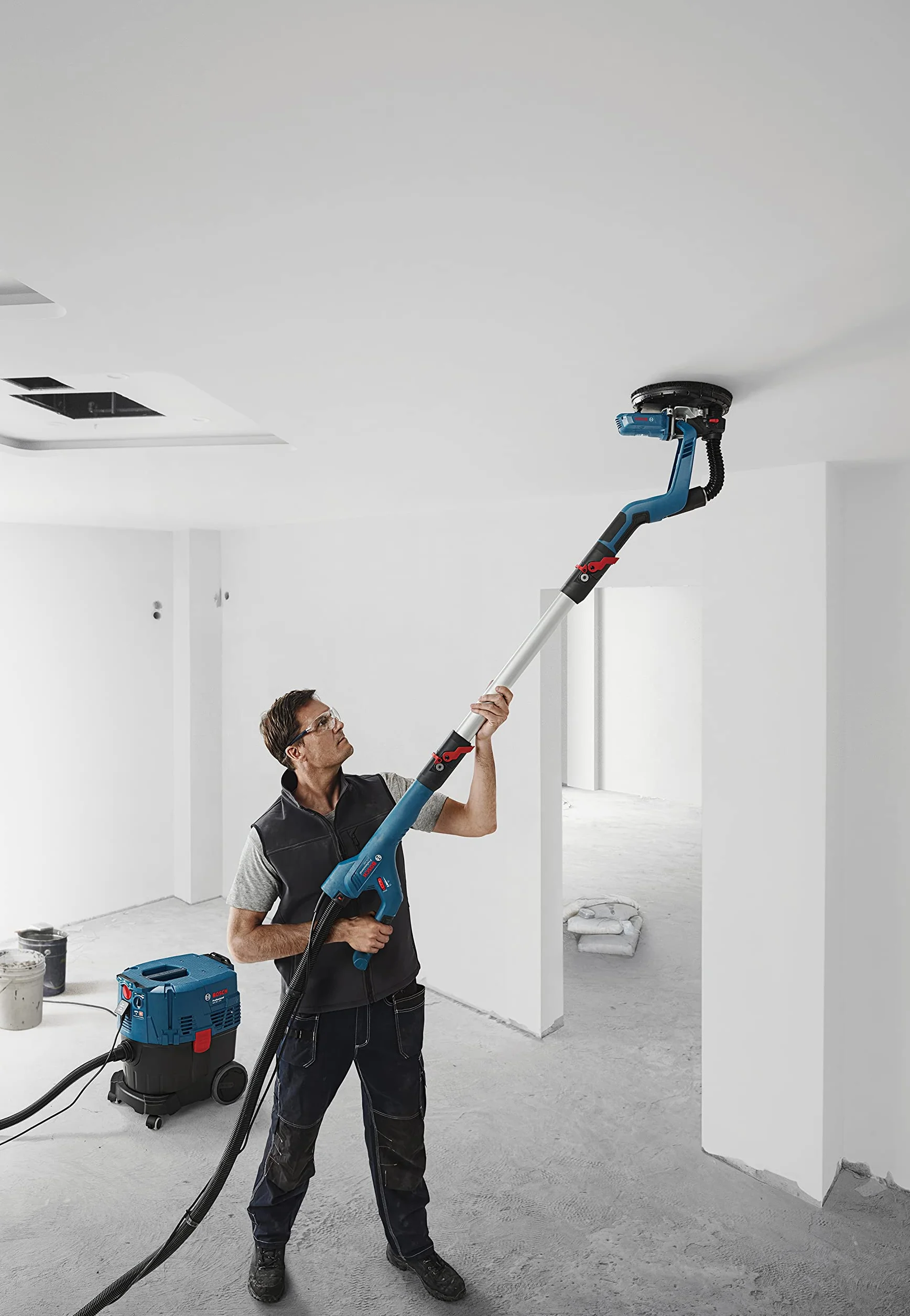Bosch Accessories Bosch Professional 1 x ochraniacz talerza szlifierskiego Ø 215 mm (do Bosch Professional GTR 550, akcesoria do szlifierki do suchej zabudowy)