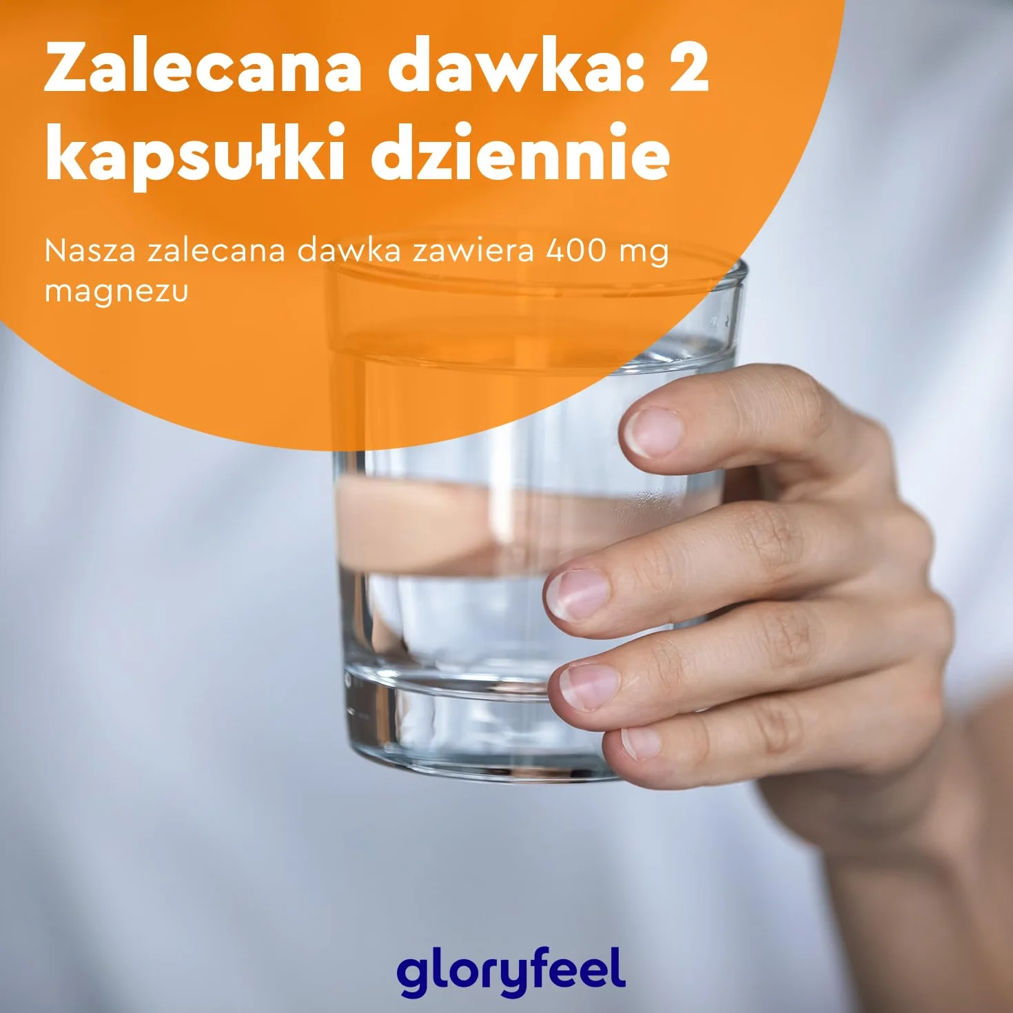 Magnez 400 kapsułek - 760 mg, w tym 400 mg magnezu pierwiastkowego na dzienną dawkę - Wspiera pracę mięśni i metabolizm energetyczny - Testowane laboratoryjnie - Wyprodukowano w DE bez dodatków