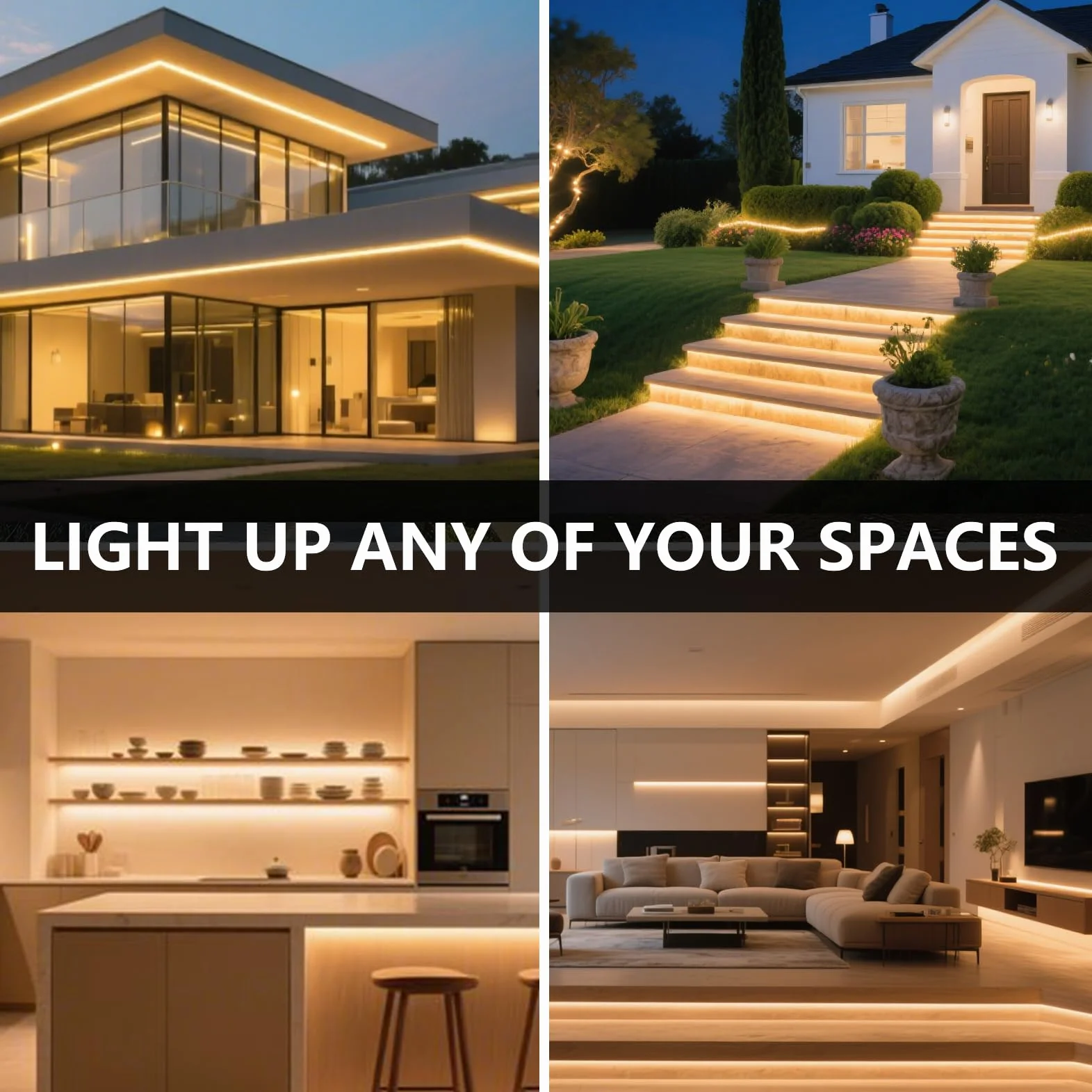 15m Pasek Neonowy Led Bez Zasilacza 220V Bezpośrednie Podłączenie Silikon Wodoszczelny Ognioodporny IP65 Biały Naturalny 4000K 10mm Można Przycinać Taśma Led Zewnętrzna