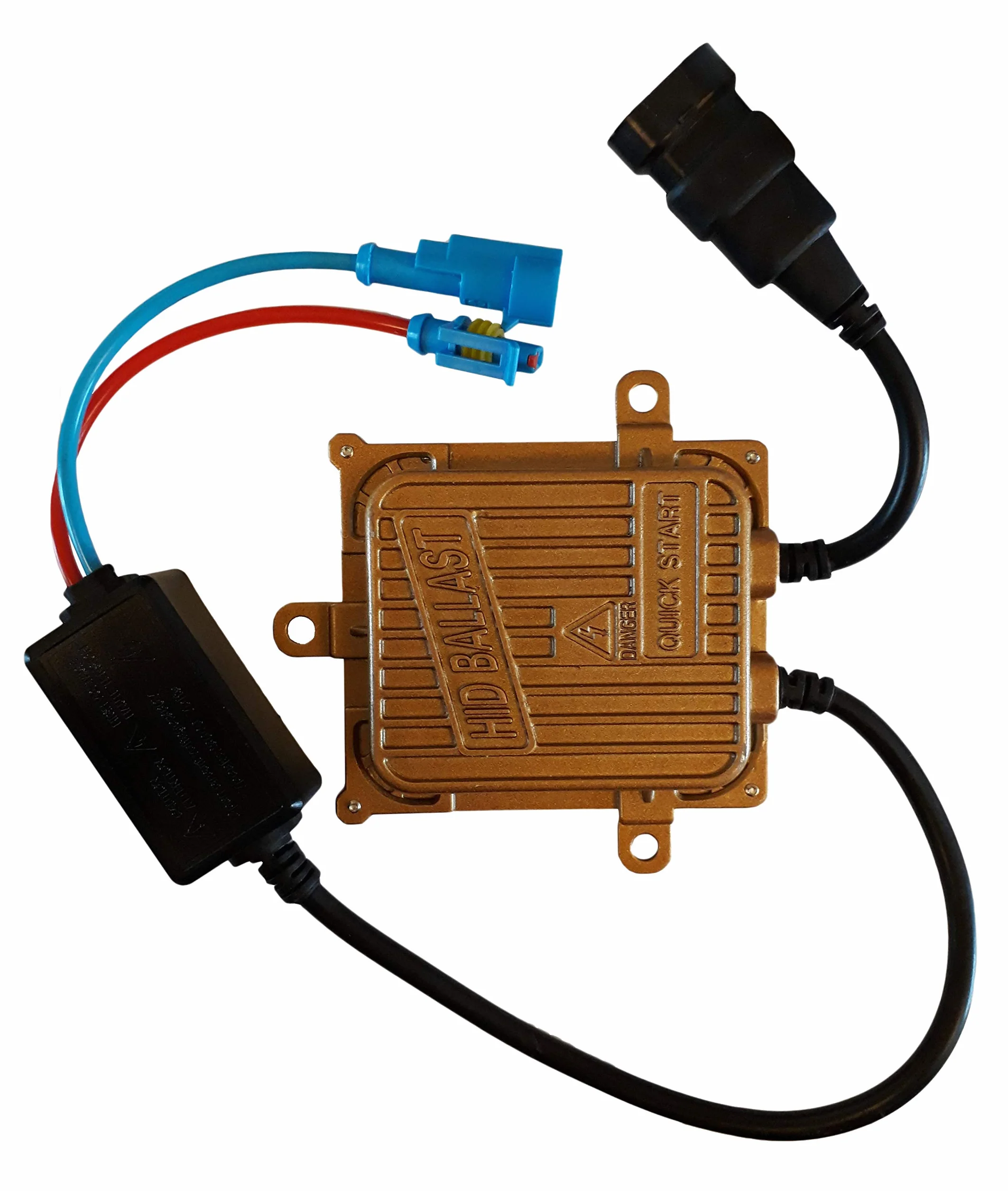 VEGA Zestaw HID Xenon Marka Francaise HB3 9005 6000K 55W Slim DSP AC Żarówki kątowe