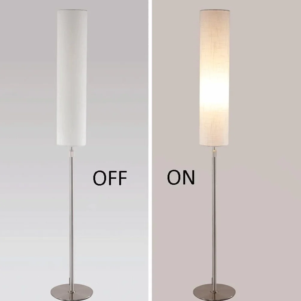 Lampes Pied Nowoczesna Lampa Podłogowa Ze Stali Nierdzewnej. O Wysokim Słupie Z Regulacją Wysokości. Lampka Do Czytania. Salon. Sypialnia Lampy Stojące Salonu(B)
