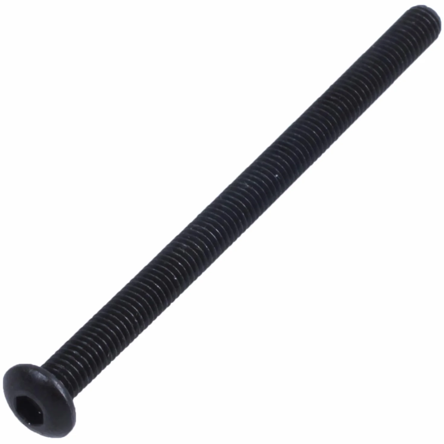 M3 X 45Mm Stal Stopowa Nasadka SześCiokąTna ŁEb Kulisty WKRĘTY Czarny 20