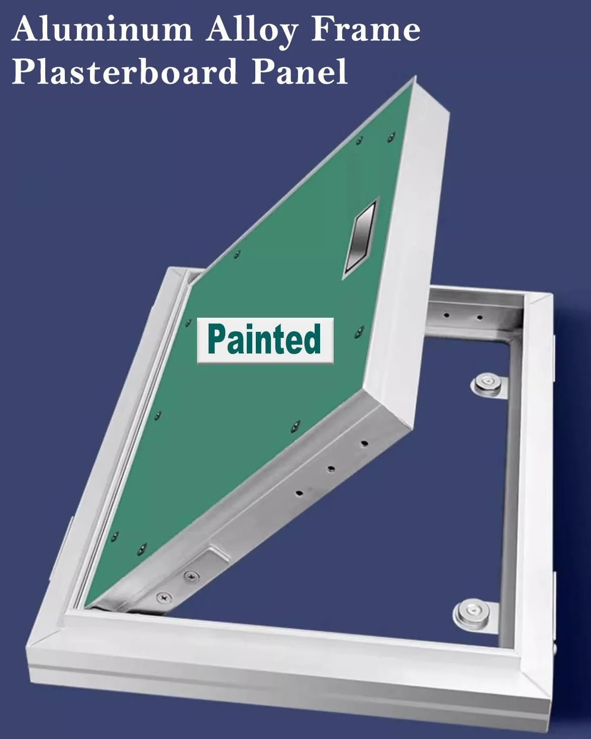 Panel dostępu do płyt kartonowo-gipsowych z uchwytem 750 x 750 mm drzwi wejściowe ścienne do ukrytej instalacji wodno-kanalizacyjnych przenośnych drzwi inspekcyjnych z płyt gipsowo-kartonowych (750 x