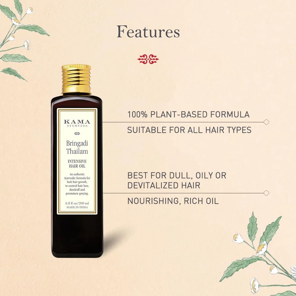 Kama Ayurveda Intensywna leczenie włosów Bringadi 100 ml