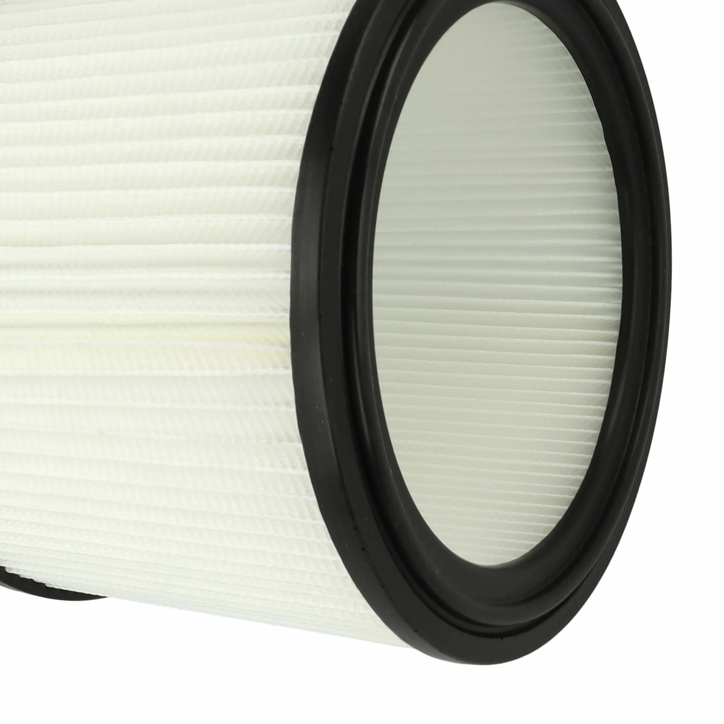 vhbw 4 x element filtrujący kompatybilny z odkurzaczem Gisowatt ASS 50, GSW 10 - filtr drobnego kurzu, papier/guma