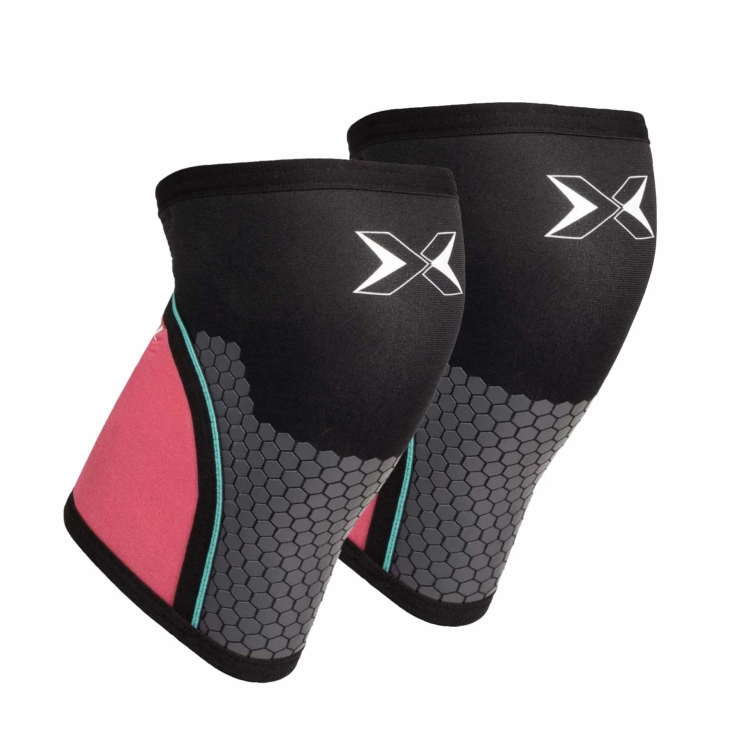 PICSIL Neoprenowe nakolanniki Cross Training Hex Tech 5/7 mm Różowy L
