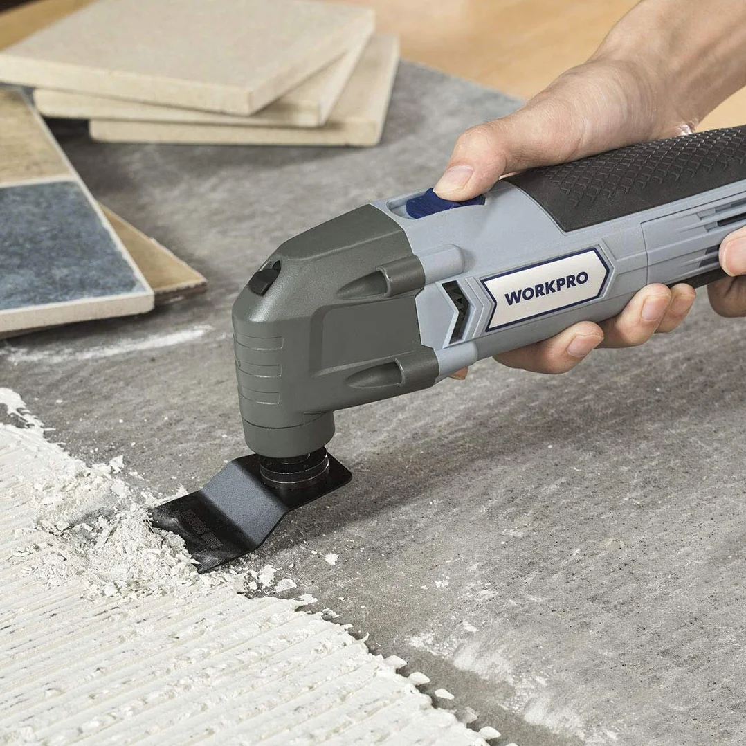 WORKPRO Wielofunkcyjne narzędzie oscylacyjne 300 W 6 prędkości z 16 akcesoriami