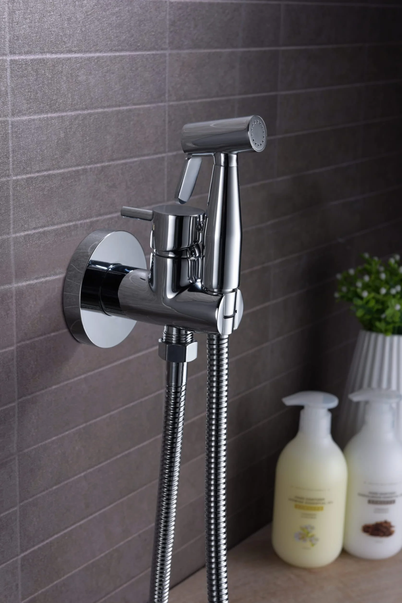 Bateria bidetowa Imex Series Monachium (chromowany)