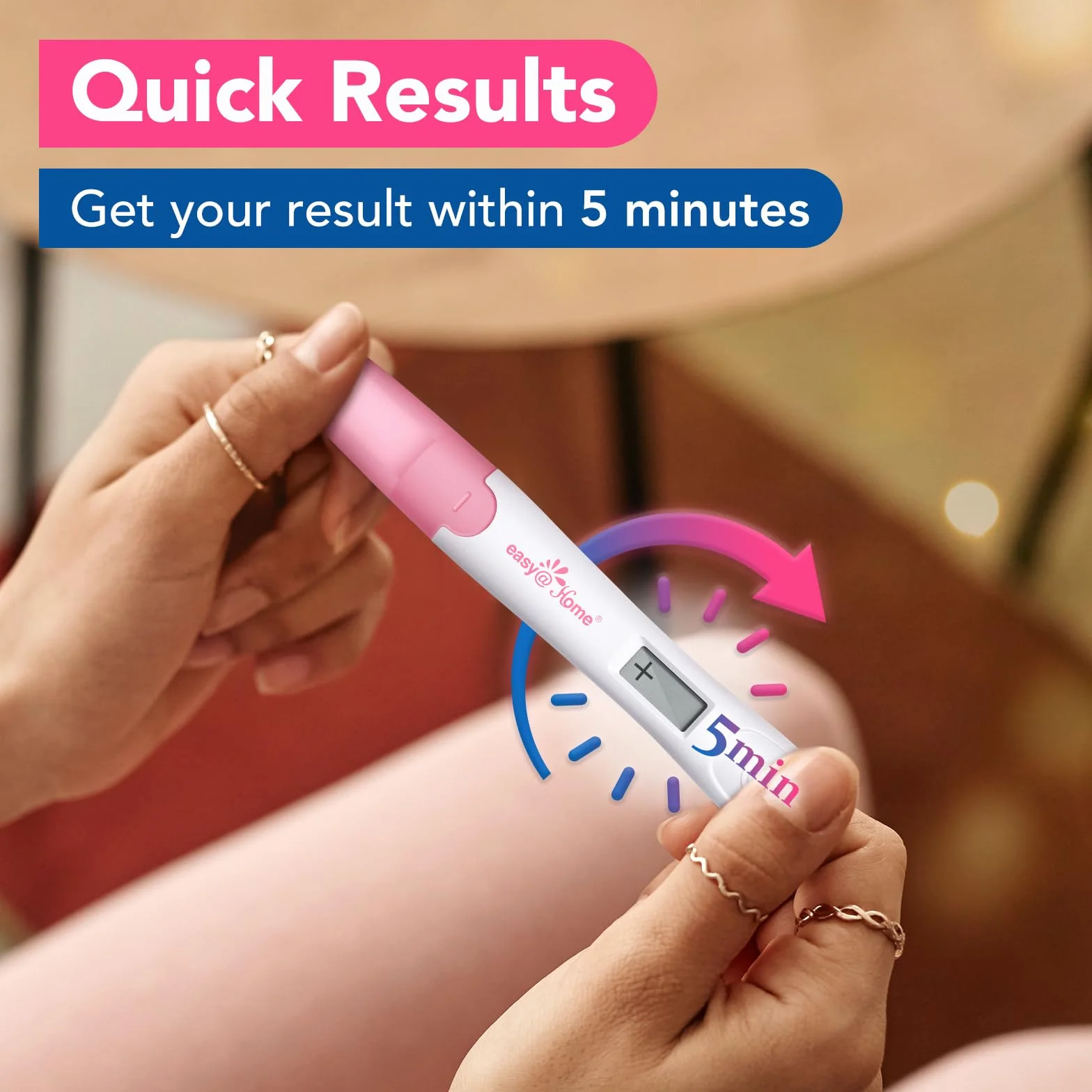 Test ciążowy Easy@Home (2 szt.) z aplikacją Premom