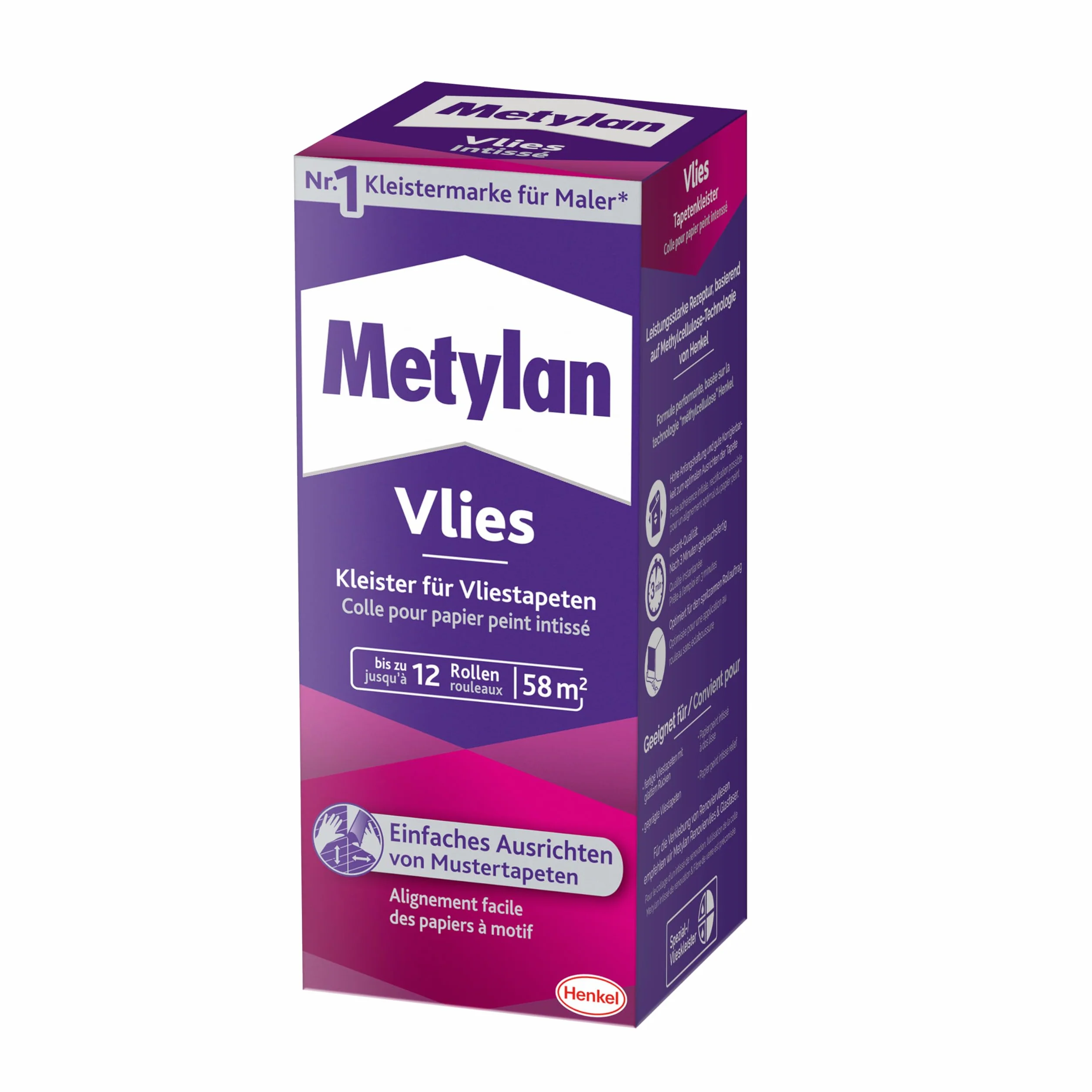 Metylan Klej do Tapet, Przezroczysty, 360 g