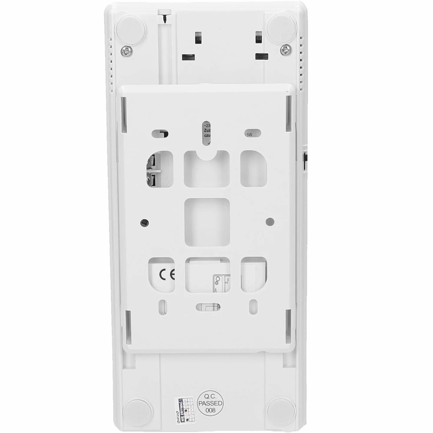 ORNO Fossa domofon 1 jednorodzinny do podtynkowego, 4-przewodowy, 230 V AC, podświetlenie tła (domofon)
