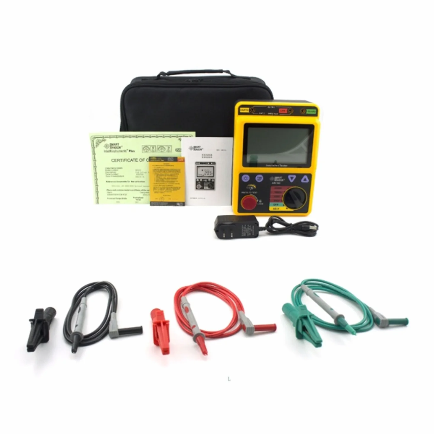 250~2500V cyfrowy tester izolacji wysokiego napięcia Megohmeter Tester napięciowy Meter AR3123