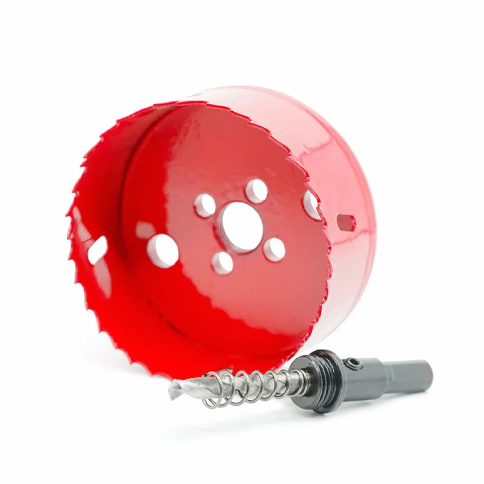 1 PC Otwornice do drewna 14-200mm M42 Bi-Metal Wiertło Cutter Narzędzia Stolarskie Cięcia Drewna Metalu PCV Plastikowe Żelaza Narzędzia Ręczne, 110mm