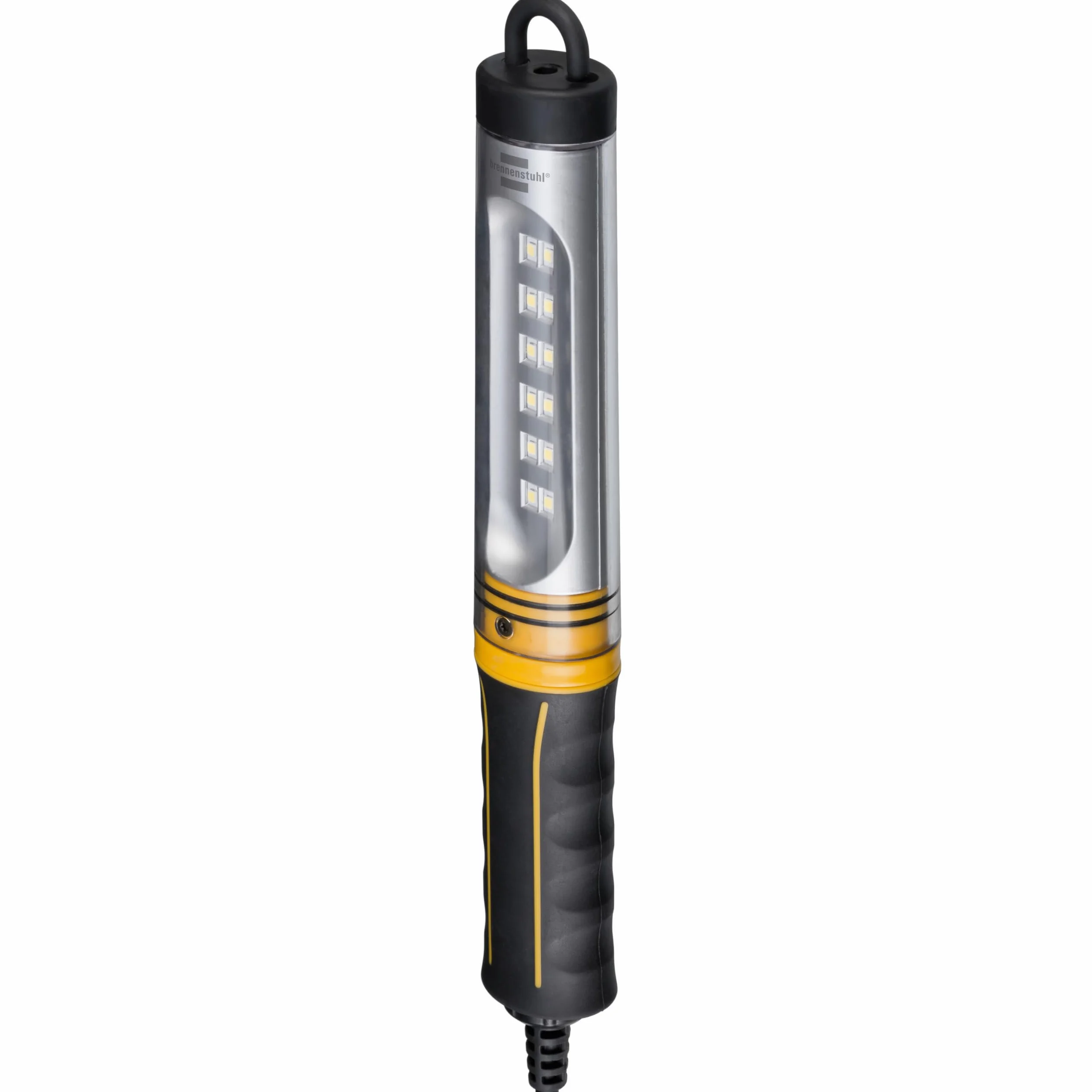 Brennenstuhl 12 x SMD LED lampa warsztatowa, 12 x SMD LED 570 lm, praktyczna i wytrzymała, lampa warsztatowa o klasie ochrony IP65 i IK07, kabel 5 m