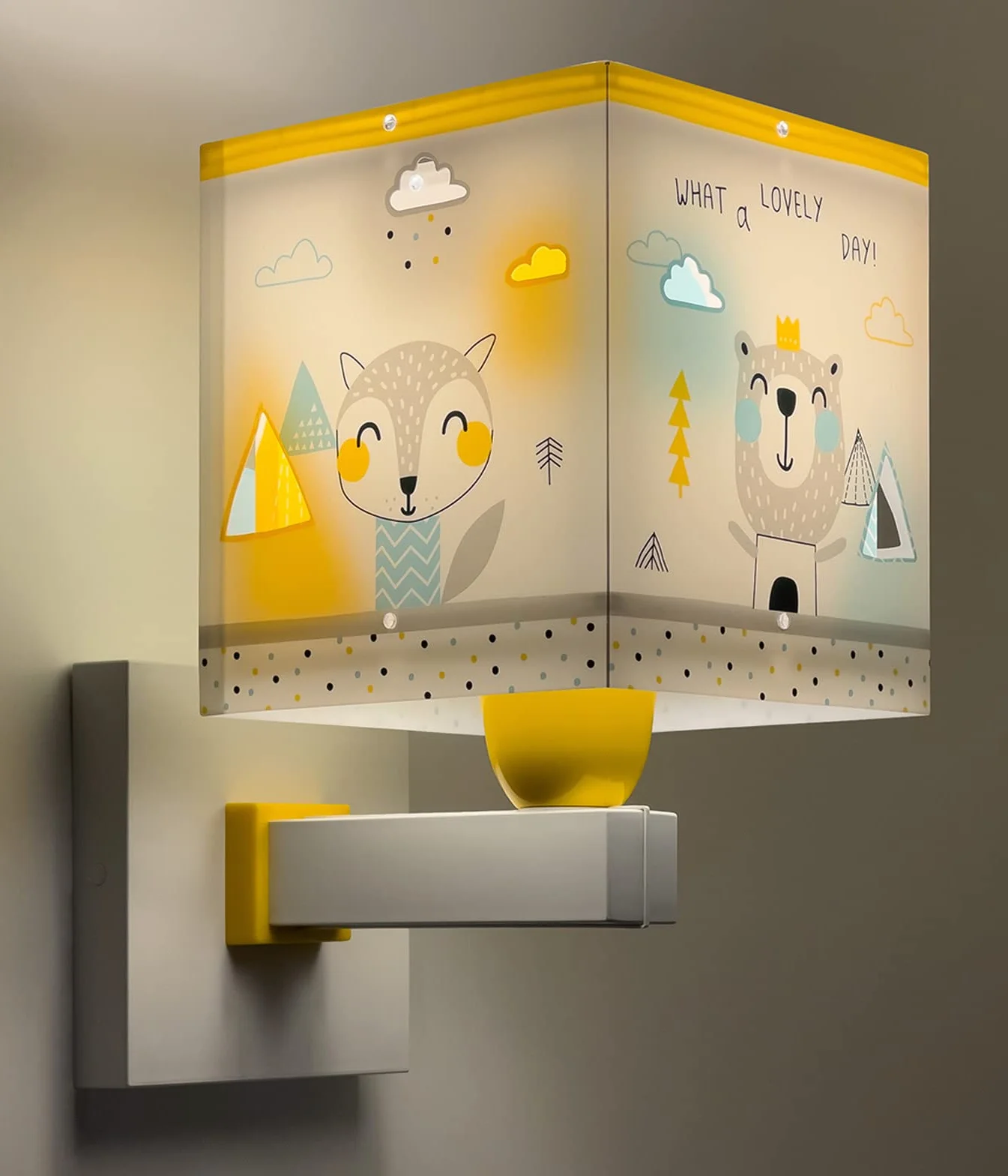 Dziecięcy kinkiet Dalber Hello Little Animals, 73249