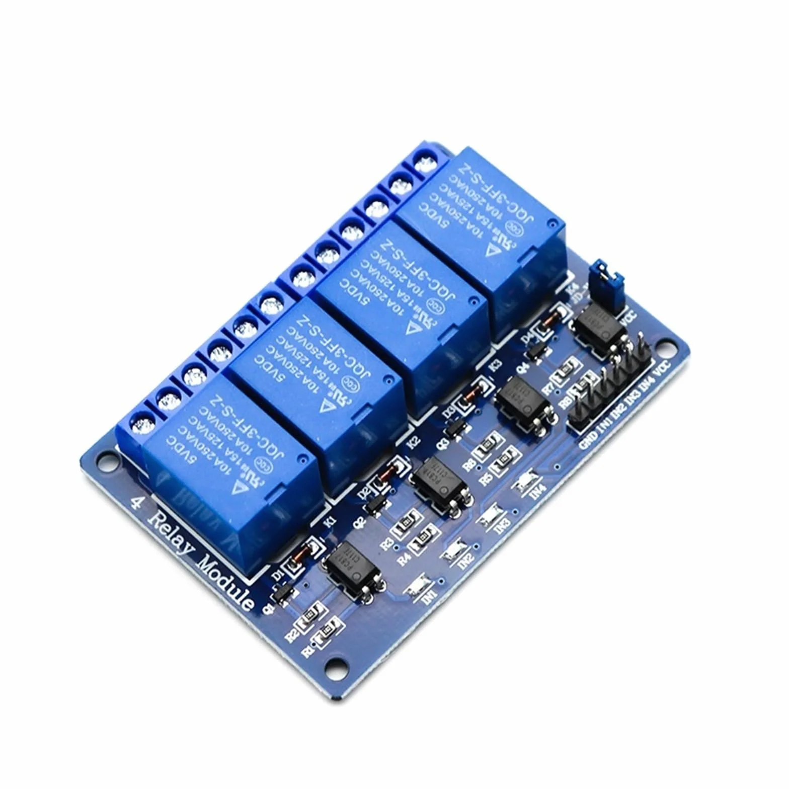 Moduł przekaźnikowy 5 V 12 V 24 V z wyjściem transoptora 1 2 4 6 8 16 Way 1 szt. (12 V, 6-drożny)