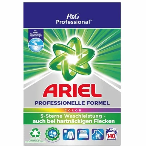 Ariel Professional Proszek do prania kolorów, 140 prań, 9,1 kg