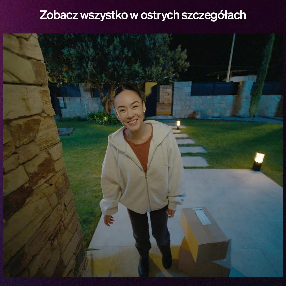 Philips Hue Secure Inteligentny dzwonek wideo, 2K, szeroki kąt, powiadomienia, integracja z oświetleniem Hue, rozmowa dwukierunkowa, realistycznie oddane kolory, noktowizor, czarny