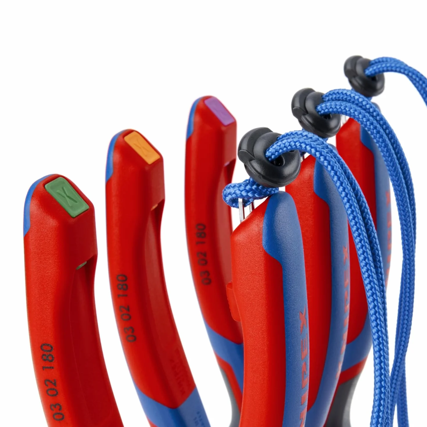 KNIPEX Szczypce wydłużone dla elektryków z rękojeściami Comfort 160 mm, 13 02 160