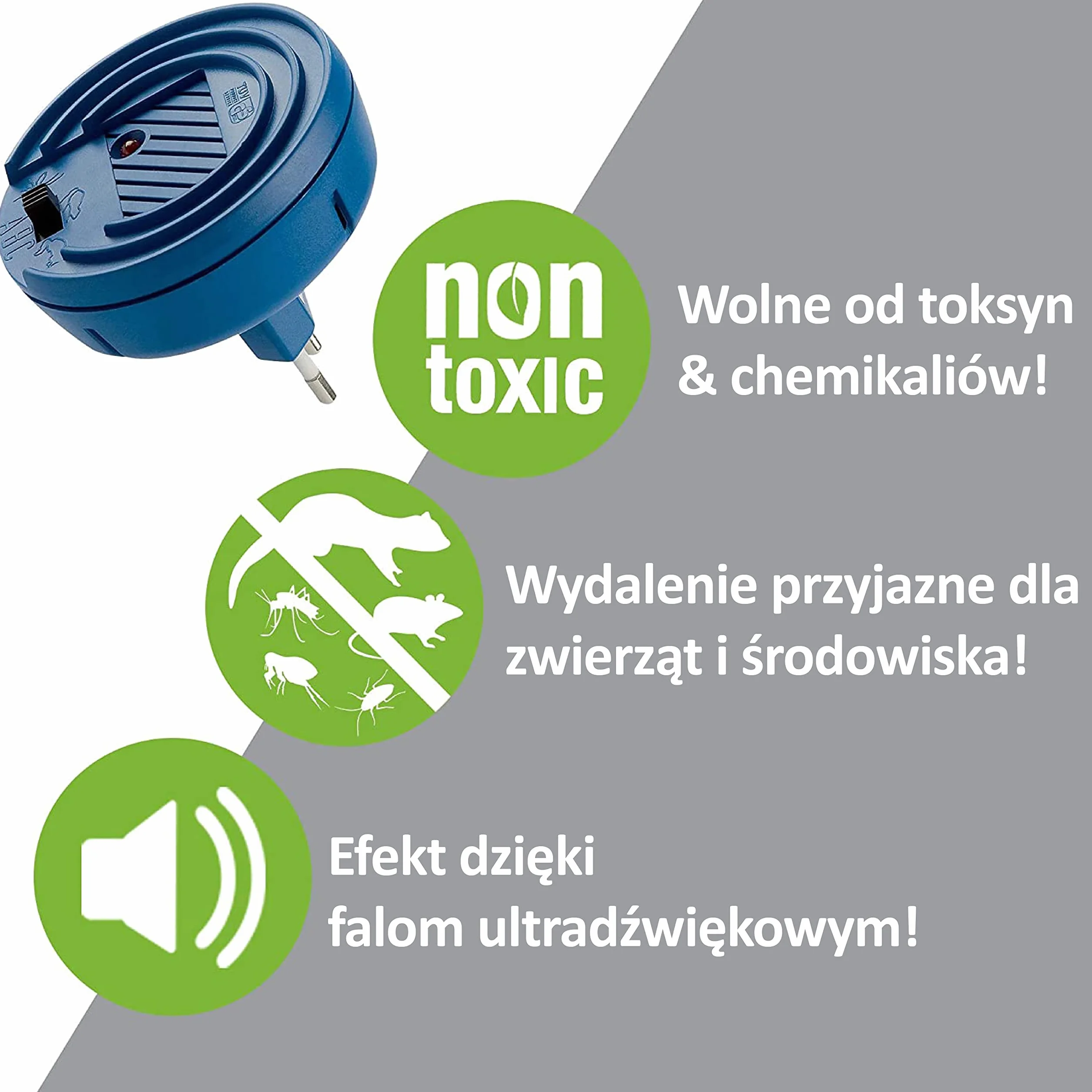 ISOTRONIC Odstraszacz myszy 3 w 1 z przełącznikiem, 230 V (2)