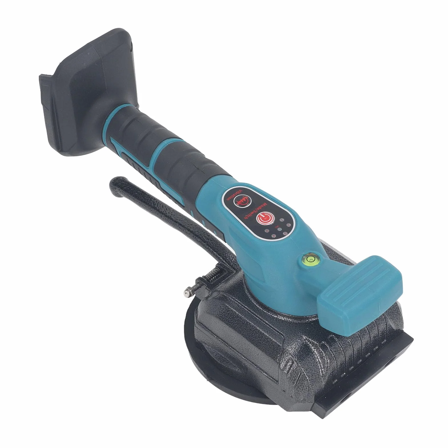 Wibracyjna Maszyna do Poziomowania Płytek, Bezprzewodowe Wibratory do Płytek z przyssawką 125 Mm, 5 Regulowanych Poziomów, Automatyczny Wibrator do Płytek