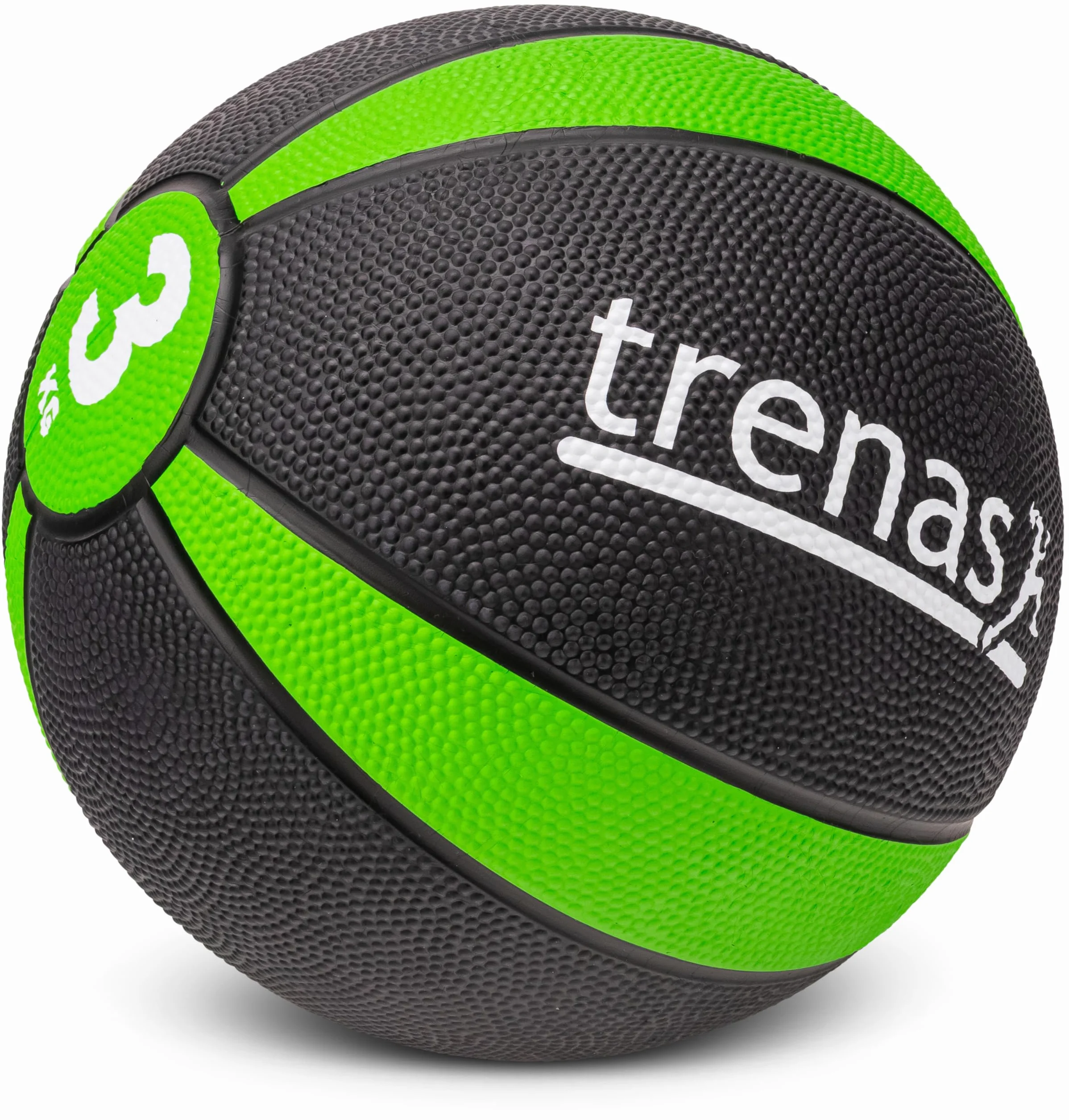 trenas Piłka lekarska – guma – 1 kg – 1,5 kg – 2 kg – 3 kg – 4 kg – 5 kg – wytrzymała i przyczepna piłka – idealna do fitnessu i sportu