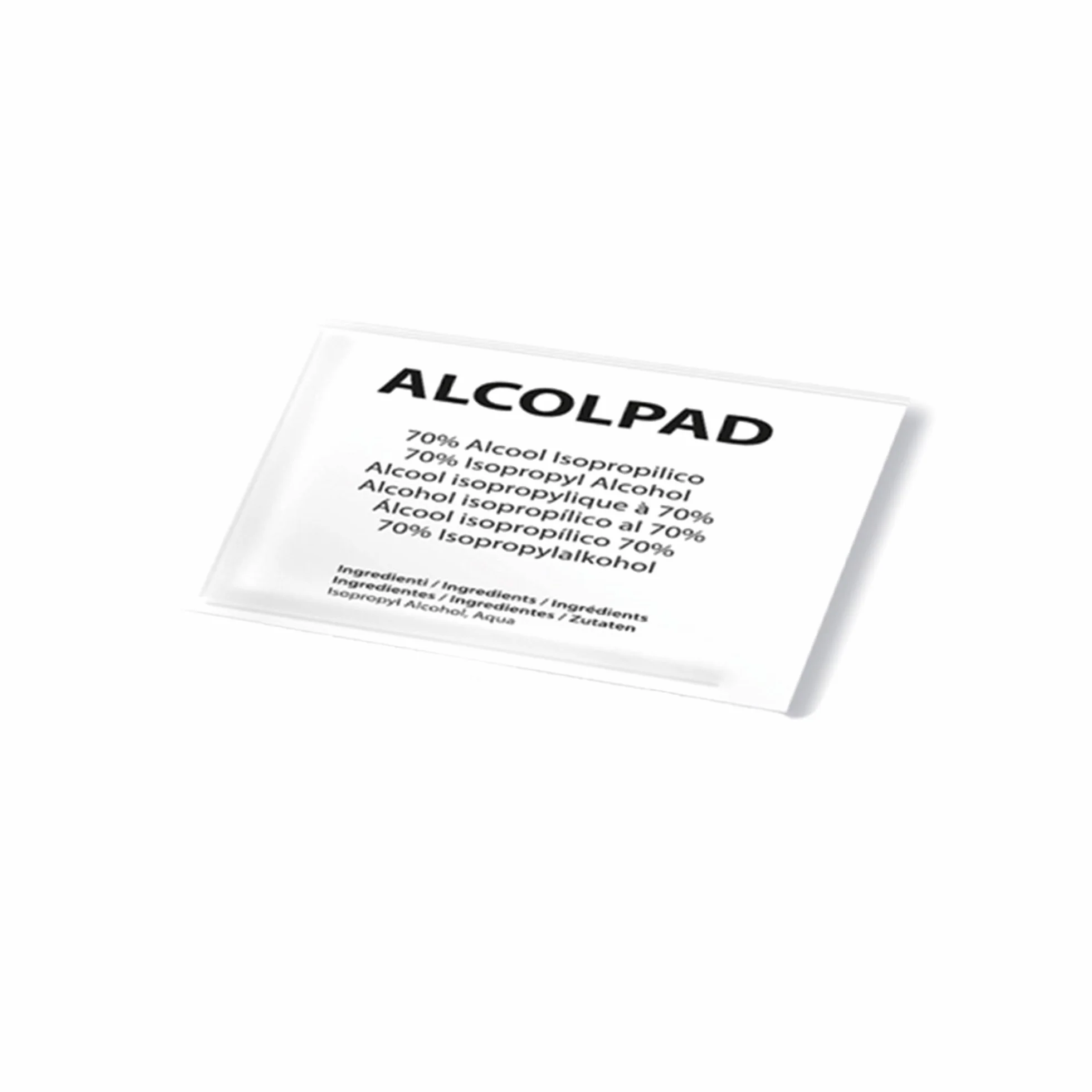 Gima - Alcomed Alkohol Pads, Tampony nasączone 70% alkoholem izopropylowym, do dezynfekcji skóry, pudełko 100 padów, 36598