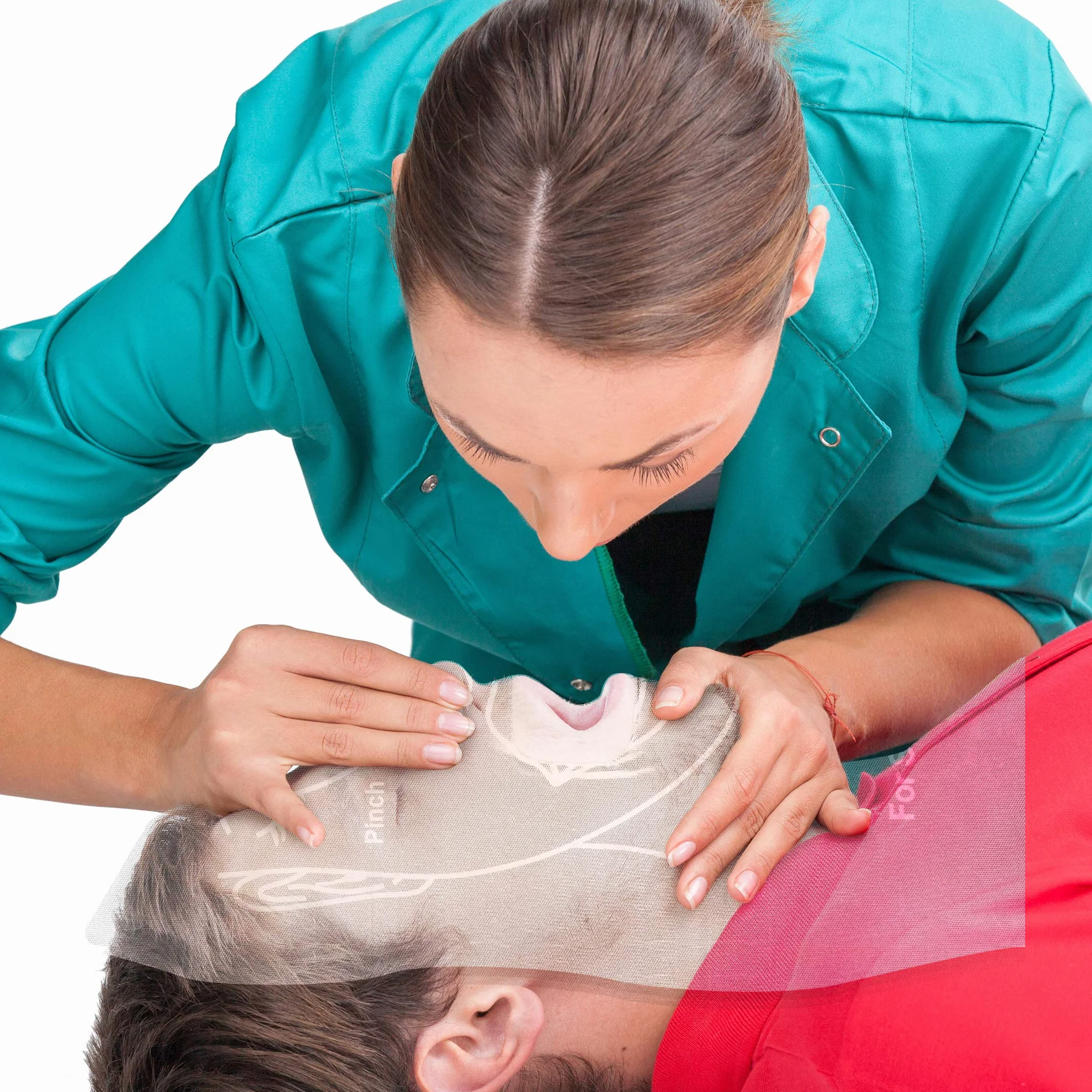 Bramble - 25 CPR Personal Protection Resuscitation Face Shields - Foil Sachets