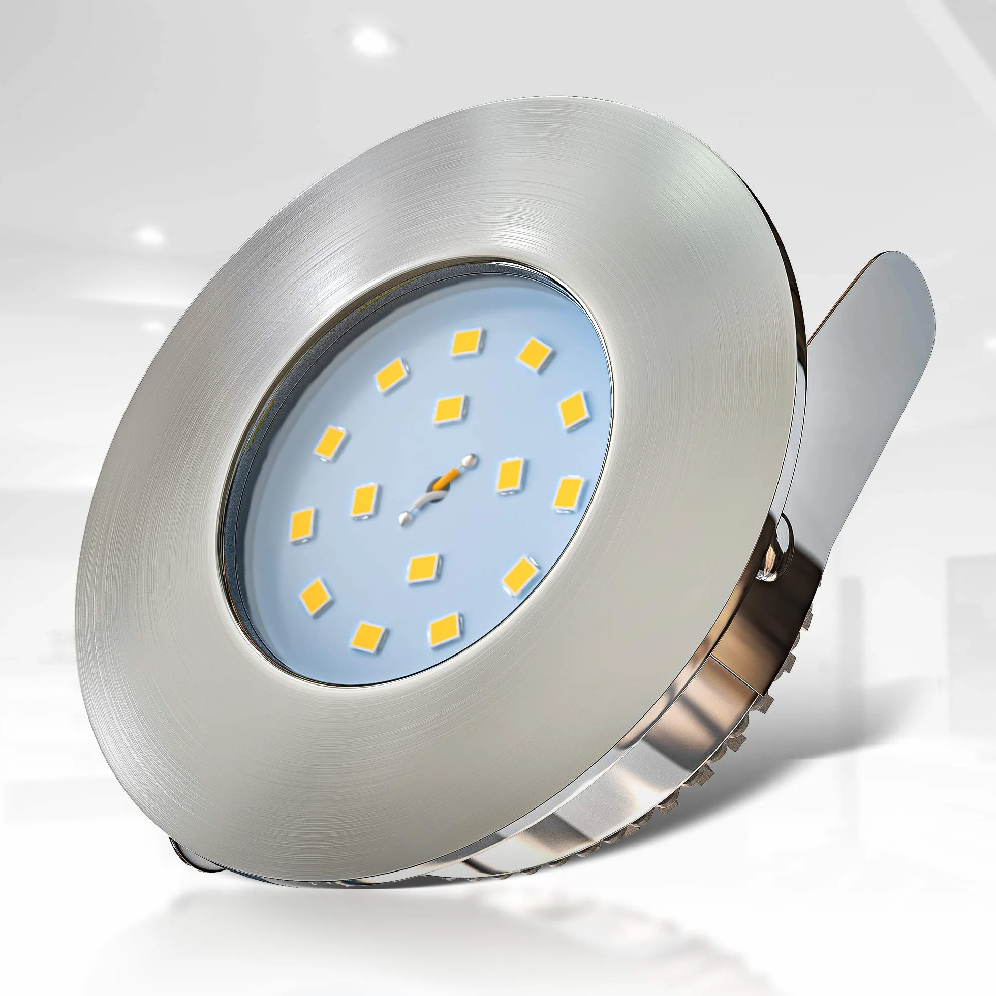 B.K.Licht Lampy LED, 5 W, 230 V, 400 lm, Ciepła Biel, 3000 K