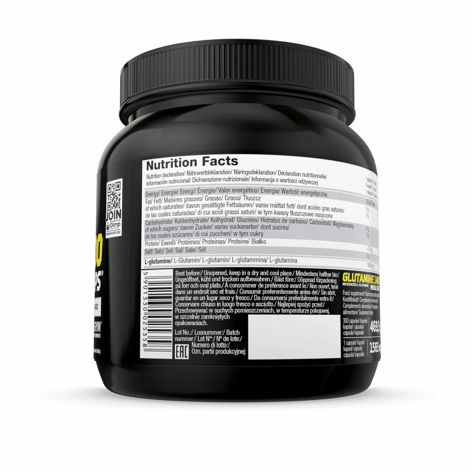 Olimp Glutamine Mega Caps 300 Kapsułek