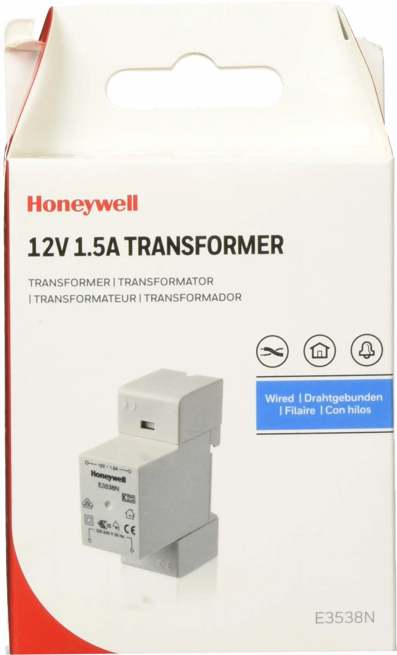 Honeywell Home E3538N transformator dzwonka VDE 1