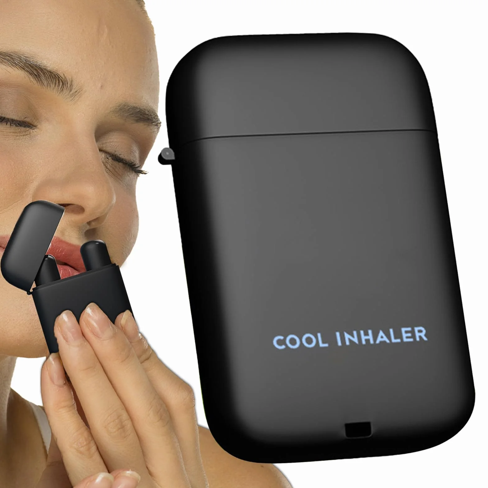 Inhalator do nosa, patyczki do nosa, konstrukcja z podwójną dyszą, naturalny dyfuzor oleju, ulga aromaterapeutyczna w podróży, przekrwienie zatok, choroba lokomocyjna, nudności, koncentracja pamięci