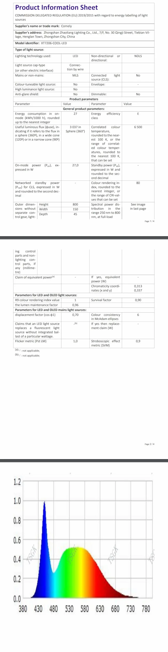 Comely Wewnętrzny Kinkiet LED 27W Nowoczesna Lampa Ścienna - 80 CM Czarny Zakrzywiony Wzór Oświetlenie Ścienne Do Korytarza Salonu Sypialni Schodów Kuchni, 6500K Zimne Światło